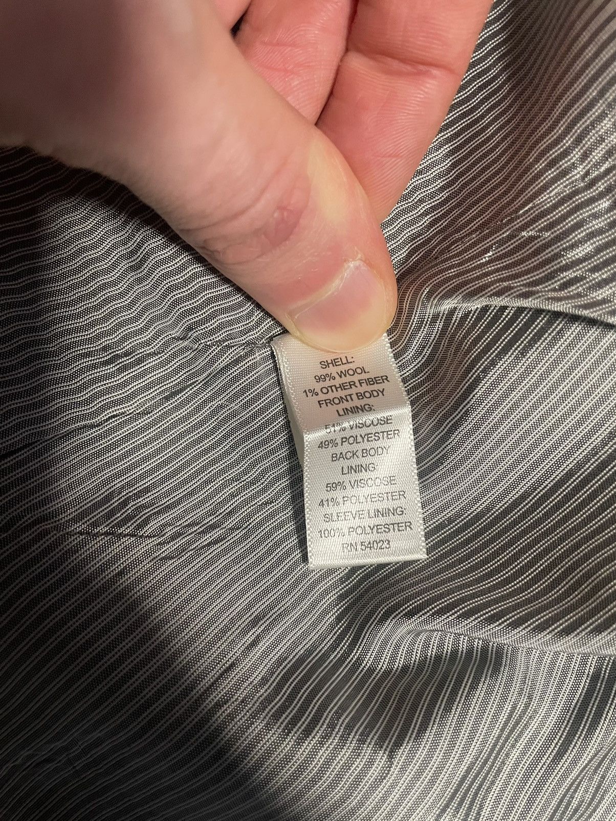 Banana Republic Windowpane suit Size 40R - 4 Thumbnail