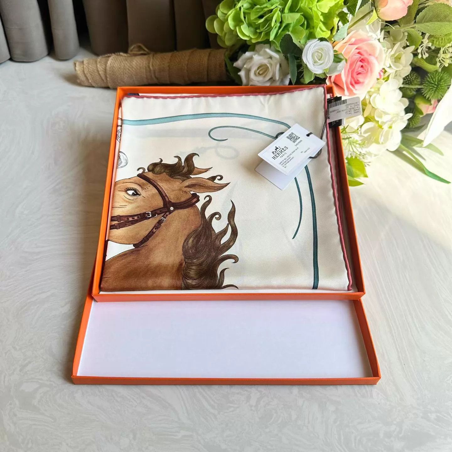 Hermes Hermès 2026 SS 'Gallop' 90x90 Scarf Size ONE SIZE - 5 Thumbnail