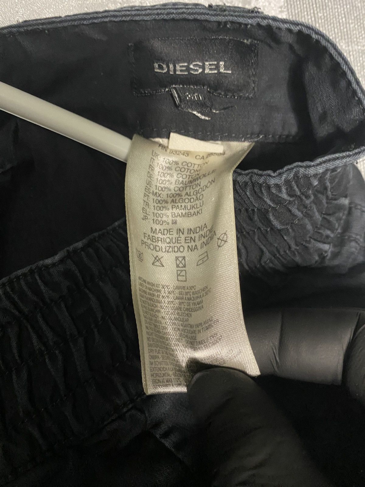 Diesel Vintage Diesel Cargo Pants reconstruct design parachute 30 Size US 30 / EU 46 - 9 Thumbnail