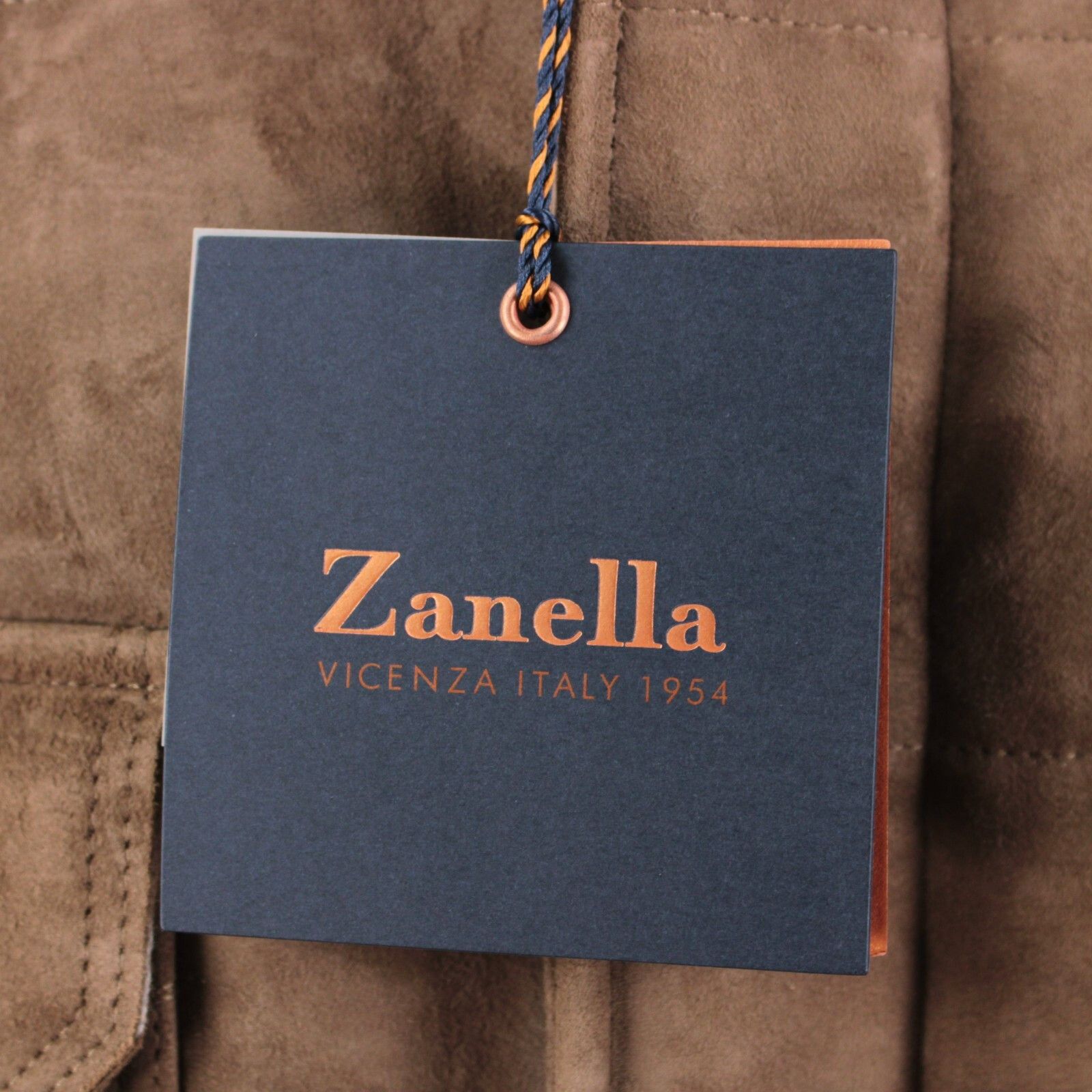 Zanella Zanella Jacket Size M US In Brown Wool & Suede Size US M / EU 48-50 / 2 - 3 Thumbnail