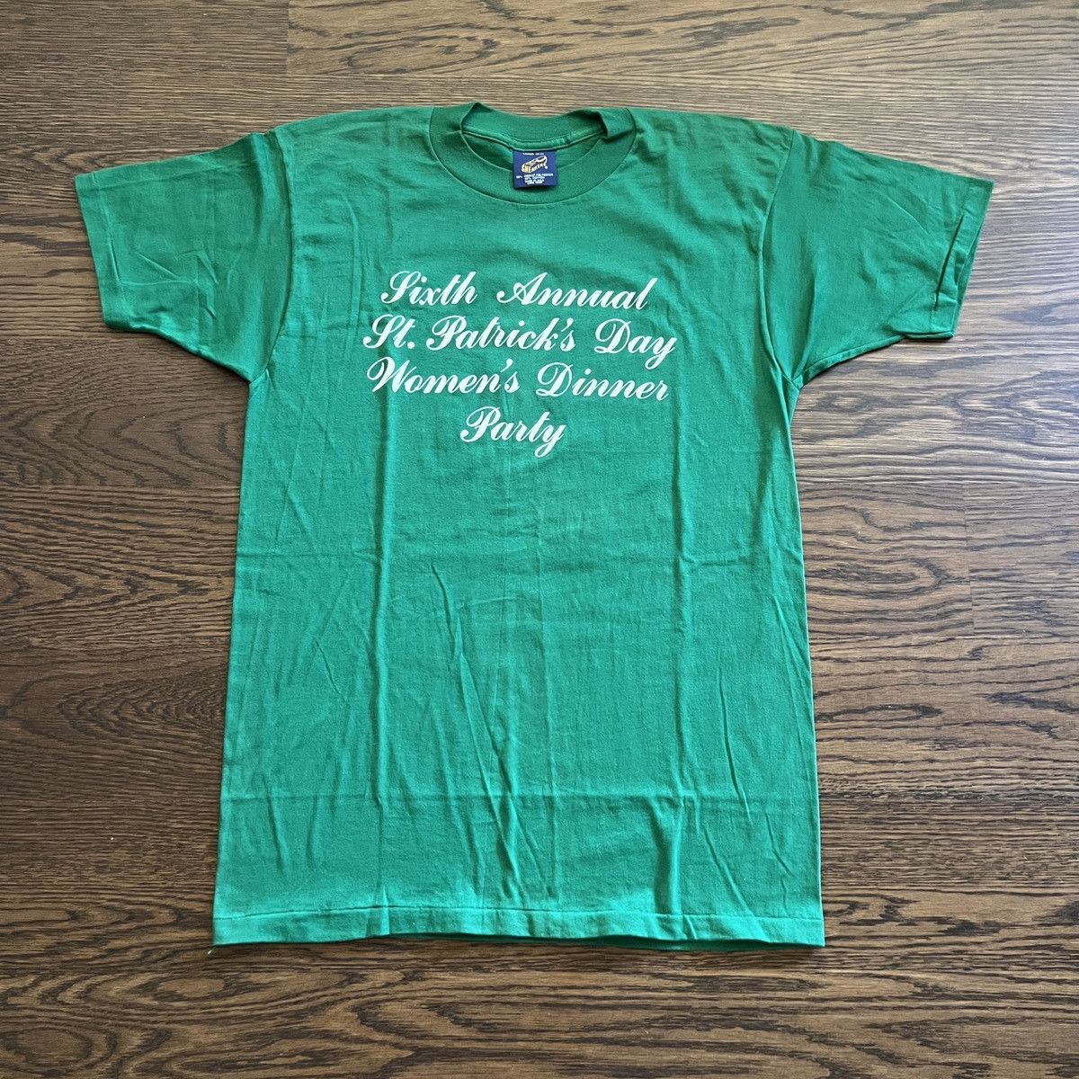 Vintage Vintage St Patrick’s Day Women’s Dinner Anti-Abortion shirt Size US L / EU 52-54 / 3 - 3 Thumbnail