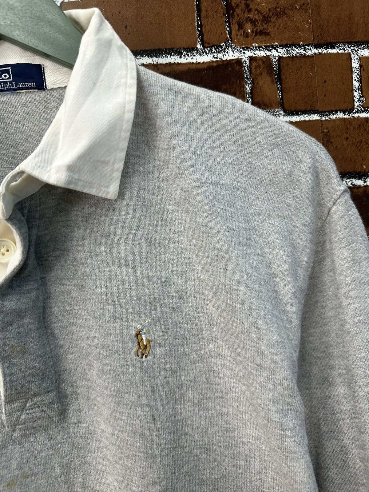 Polo Ralph Lauren Polo Ralph Lauren Vintage Long Sleeve Shirt A910 Size US M / EU 48-50 / 2 - 2 Thumbnail