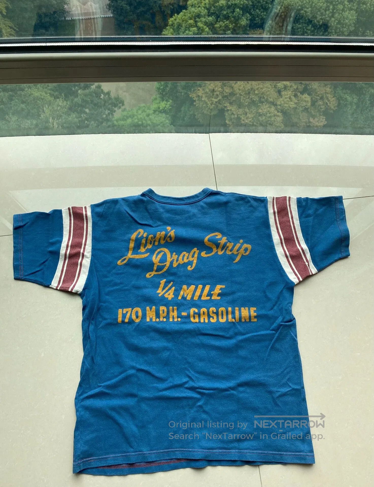 Freewheelers cool lion graphic short sleeve tee. Size US M / EU 48-50 / 2 - 2 Thumbnail