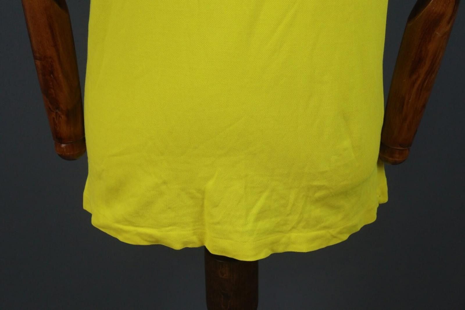 Lacoste Lacoste Yellow Cotton Collared Popover Polo Shirt Size 4 Size US M / EU 48-50 / 2 - 11 Thumbnail