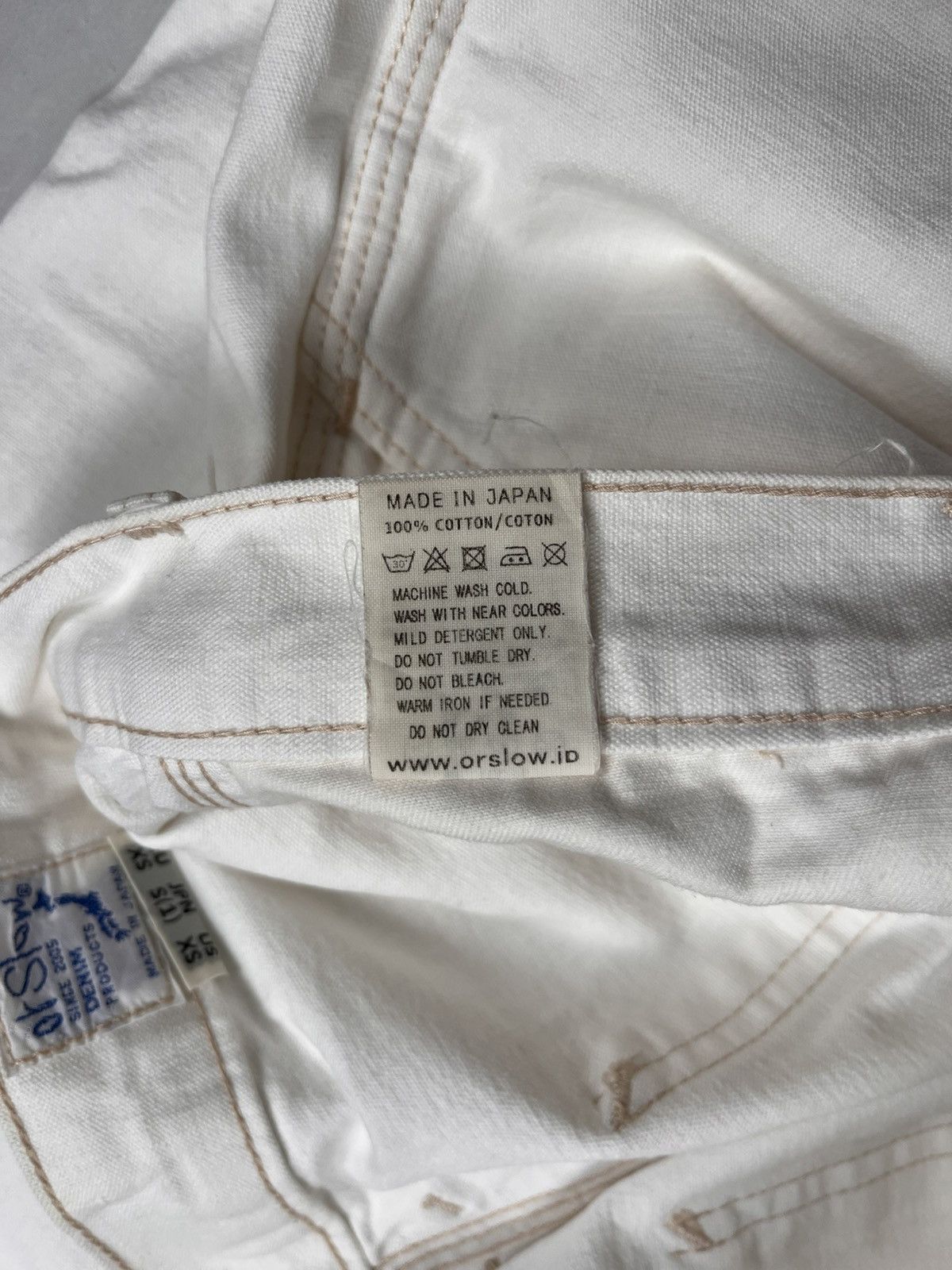 Orslow Vtg Orslow Carpenter Pants White Size US 29 - 11 Thumbnail