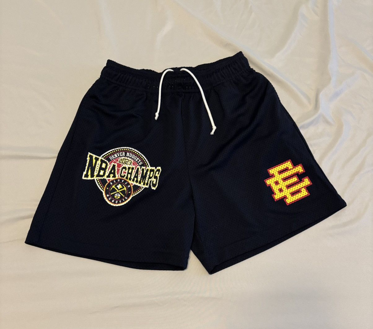 Eric Emanuel Eric Emanuel x Denver Nuggets “2023 NBA CHAMPS” Size US 32 / EU 48 - 1 Thumbnail