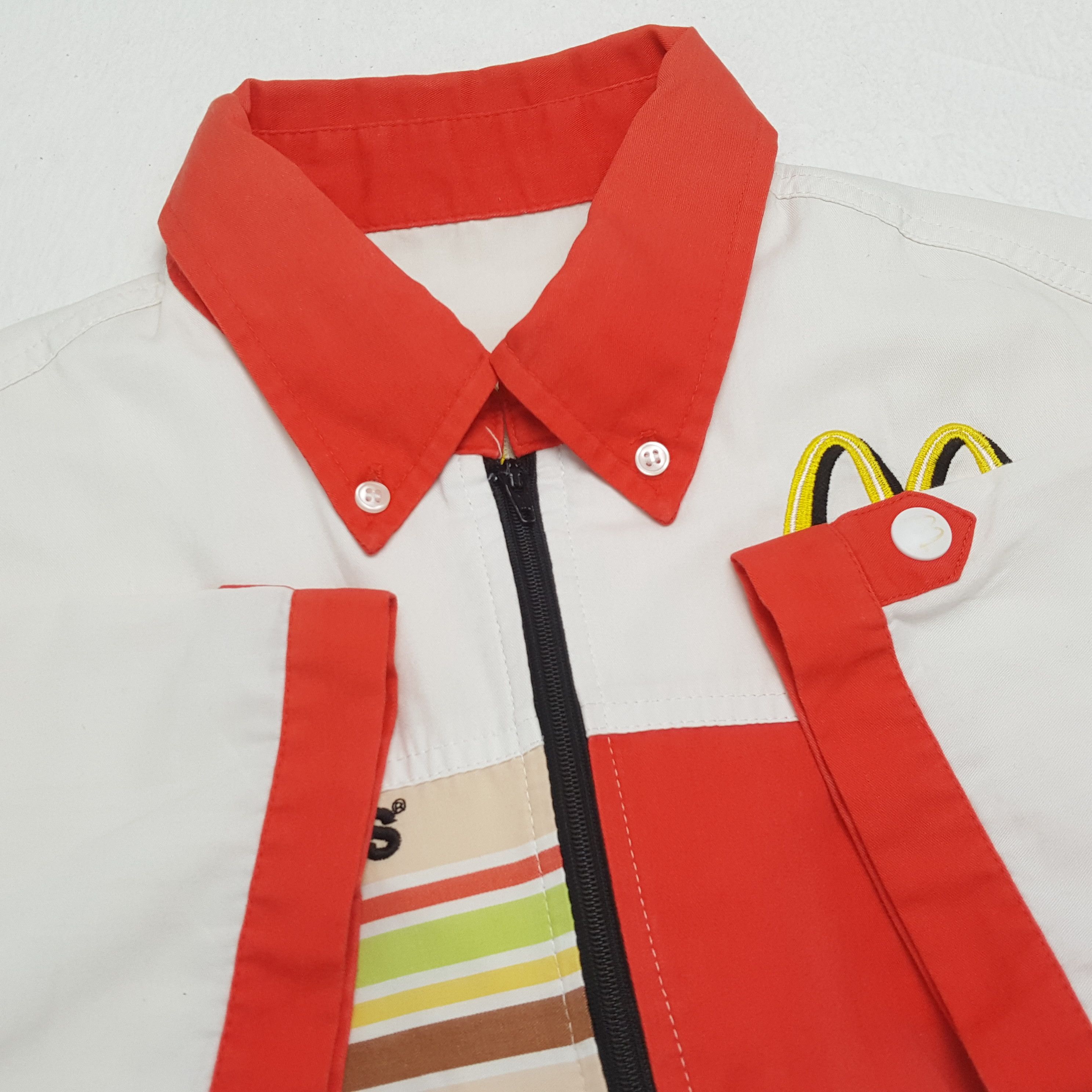 Vintage MCDONALD'S Workwear Uniform Shirt Jacket Size US S / EU 44-46 / 1 - 7 Thumbnail