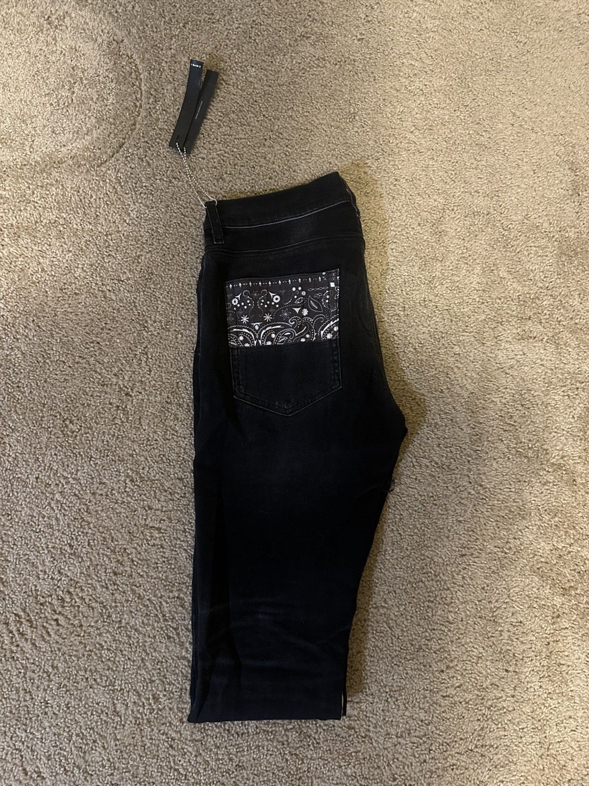 Amiri AMIRI Bandana Jeans Size US 34 / EU 50 - 2 Thumbnail