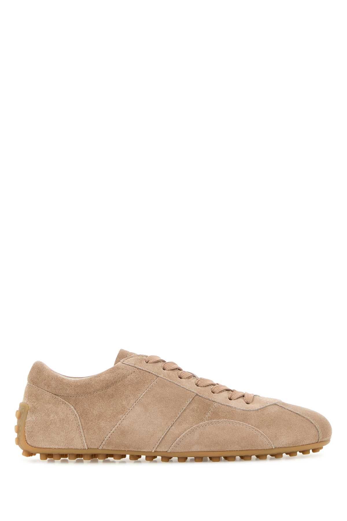 Tod's Beige Suede Sneakers Size US 11 / IT 41 - 1 Thumbnail