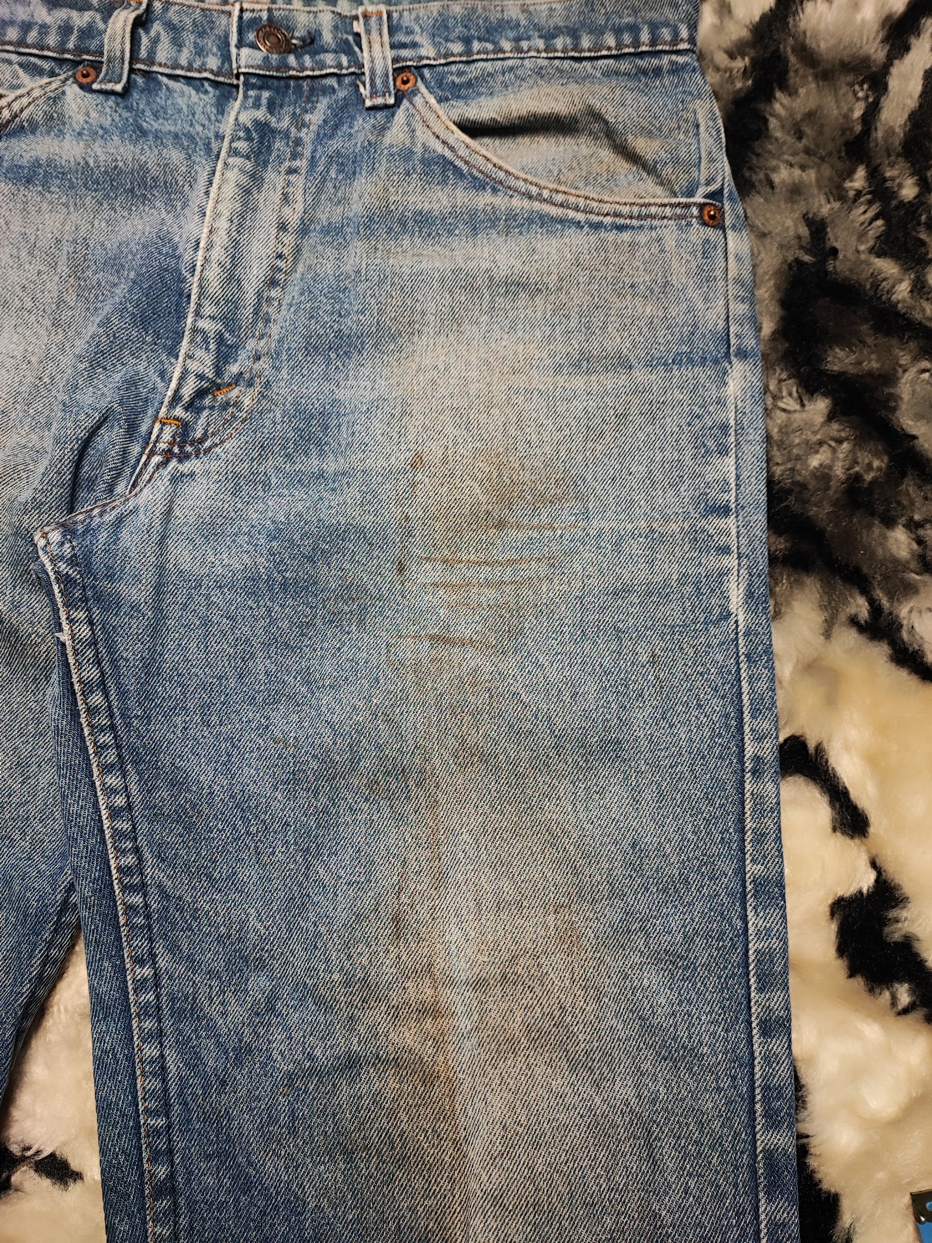 Jean 70s Vintage Levi’s Oren Tag Faded Jeans 32x34 Size US 32 / EU 48 - 3 Thumbnail