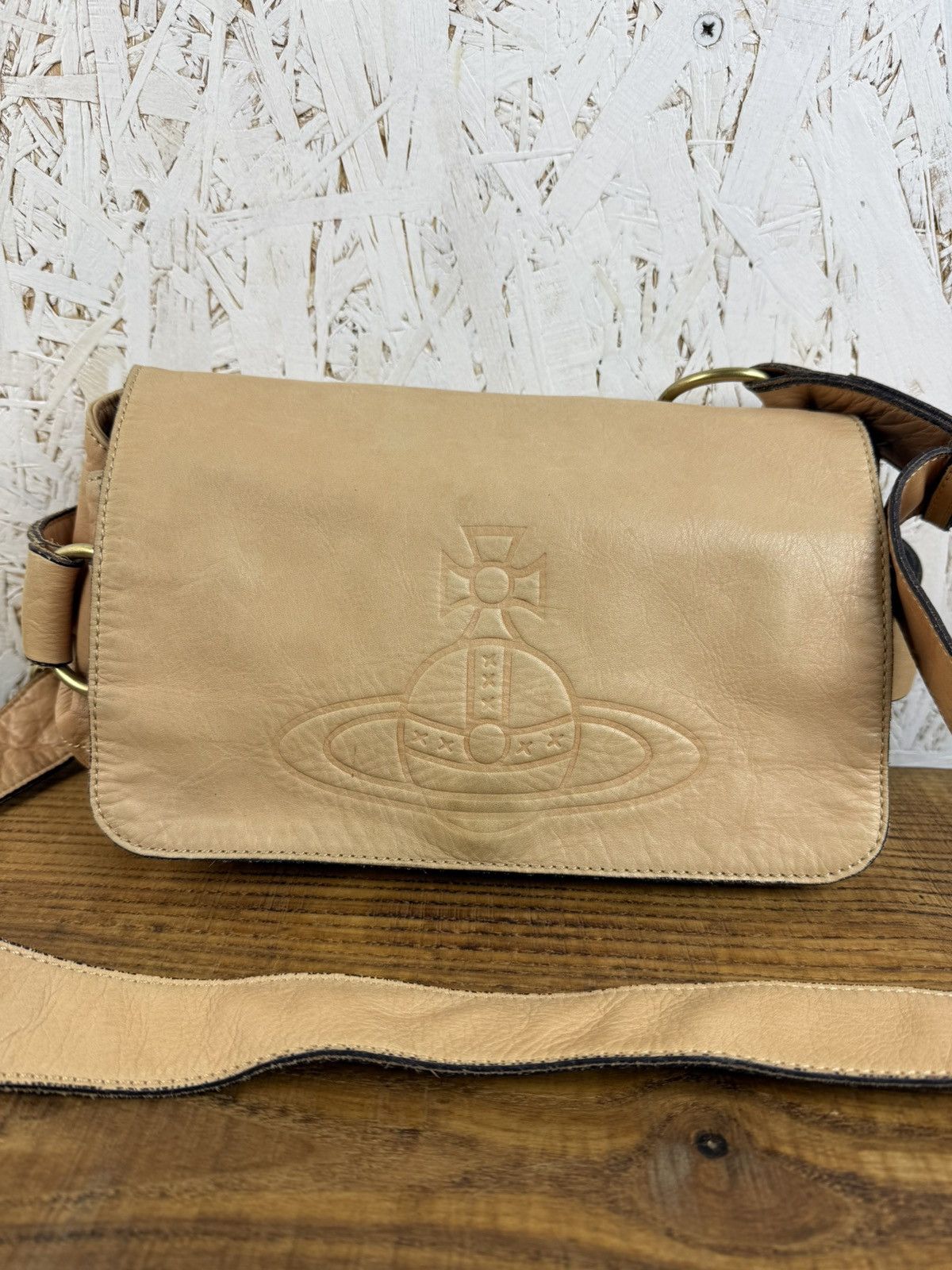Vivienne Westwood Vivienne Westwood Gold Label Leather Crossbody Shoulder Bag Size ONE SIZE - 1 Thumbnail