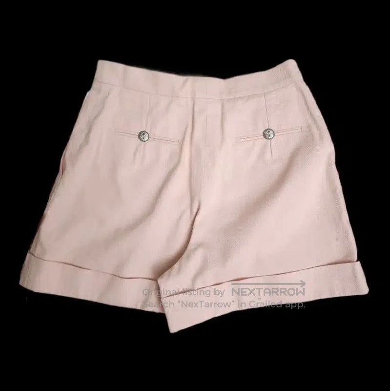 Chanel Chanel Pink Cotton Summer Shorts for Women . Size 31" - 3 Thumbnail