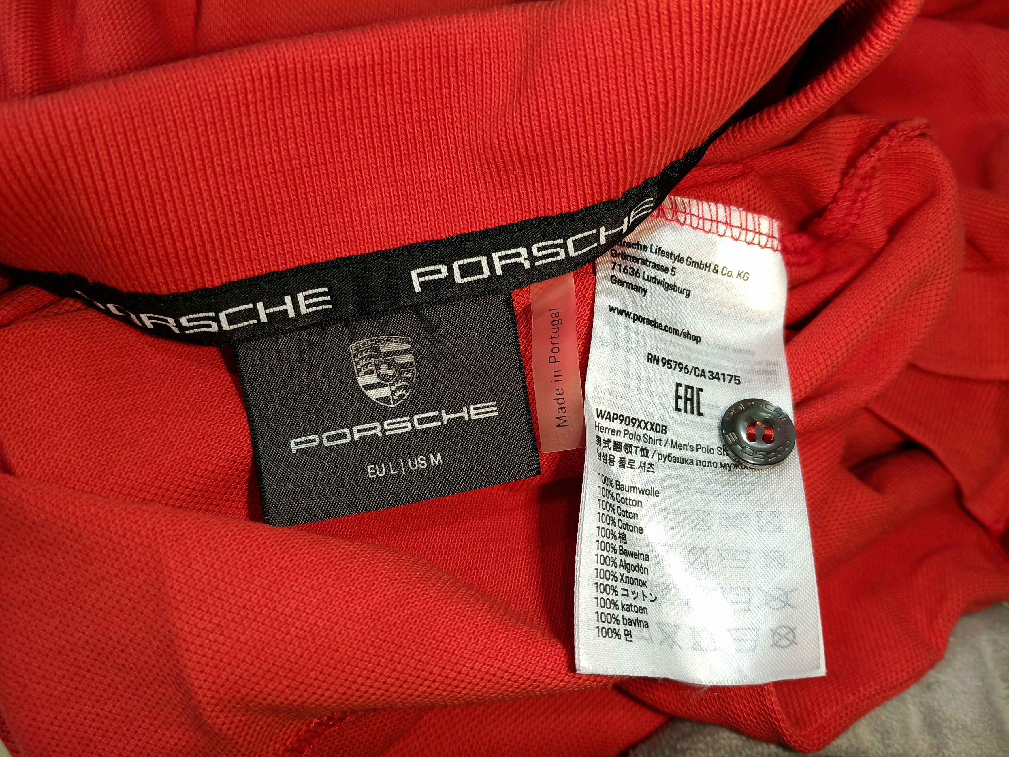 Porsche Design Porsche polo shirt tag Heuer Size US M / EU 48-50 / 2 - 6 Thumbnail