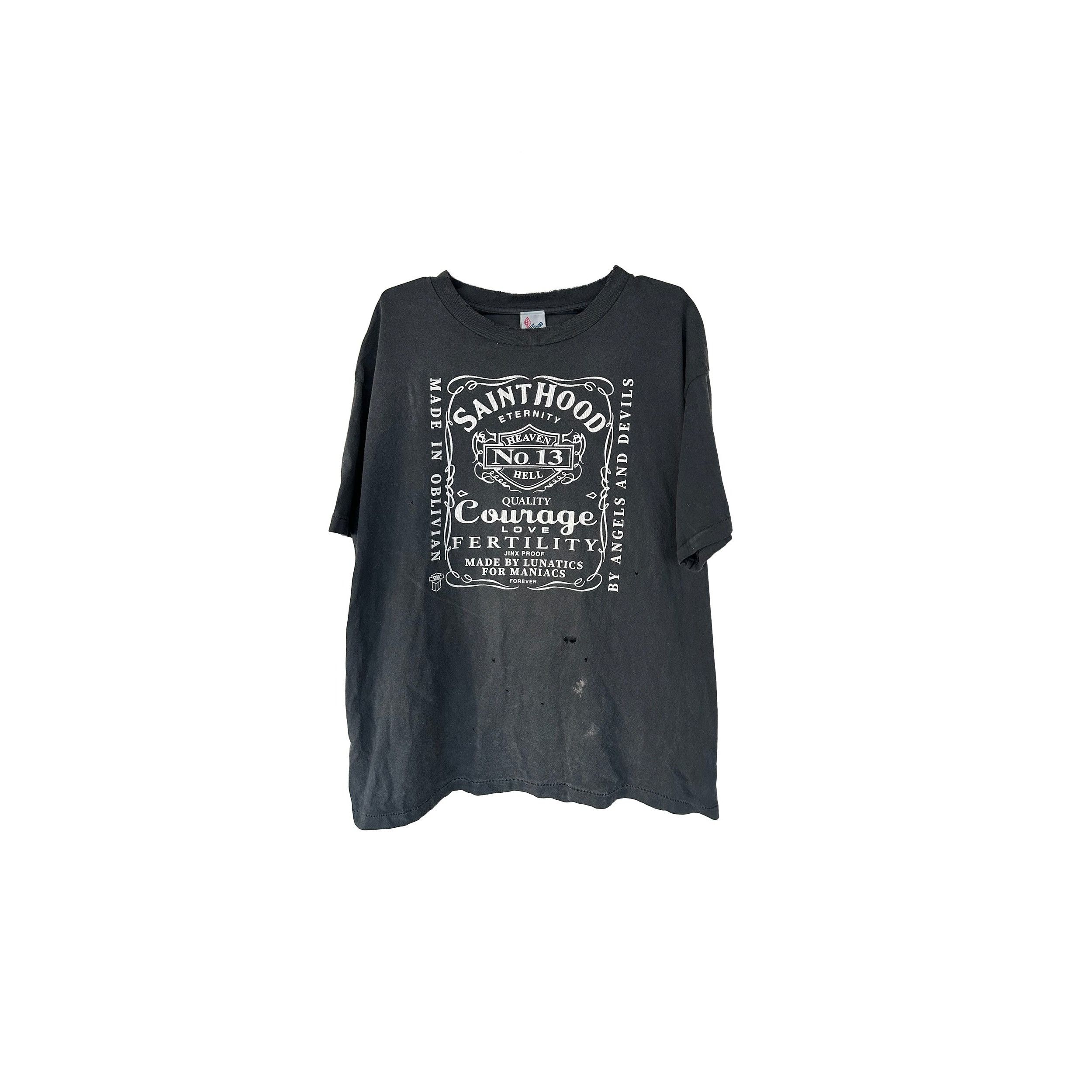 Saint Michael Saint Hood Jack Daniels Tee Size US XL / EU 56 / 4 - 1 Thumbnail