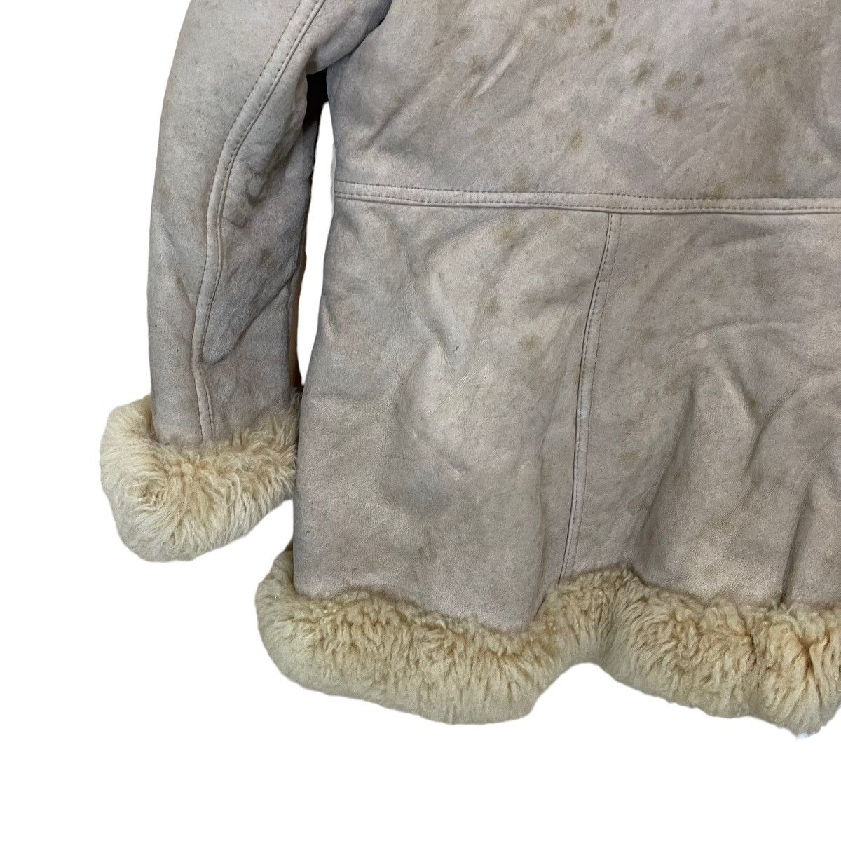 Leather JAPANASE SHERPA LINING LEATHER HEAVYCOAT JACKET Size US S / EU 44-46 / 1 - 12 Thumbnail