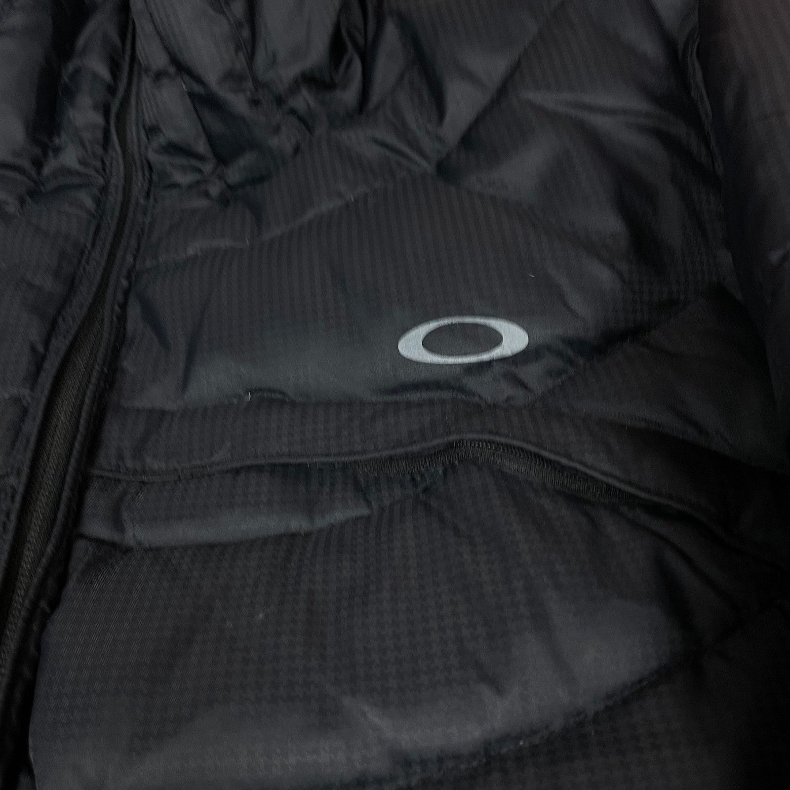 Oakley × Vintage Oakley Men's Black Hooded Long Sleeve Full Zip Puffer Jacket Size US M / EU 48-50 / 2 - 3 Thumbnail
