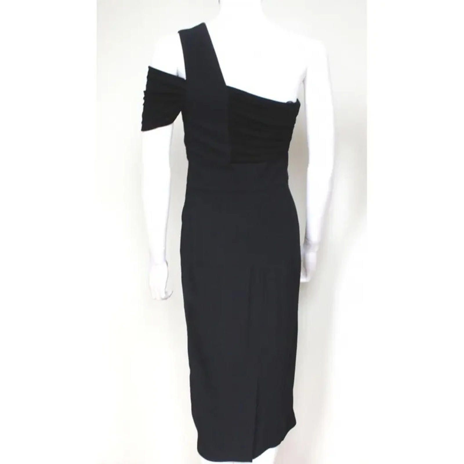 Other Proenza Schouler One-shoulder crepe and jersey dress 2 UK 6 Size XS / US 0-2 / IT 36-38 - 3 Thumbnail
