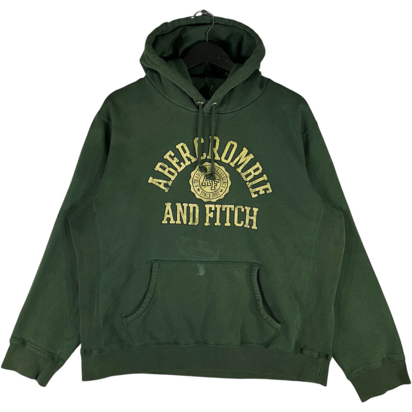 Abercrombie & Fitch Abercrombie And Fitch Spellout Hoodie Size US XL / EU 56 / 4 - 1 Thumbnail