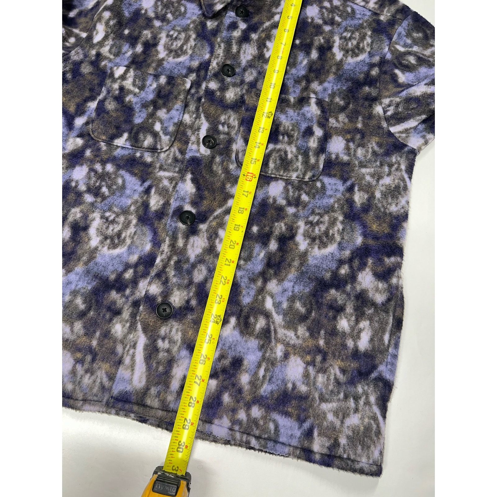Supreme Supreme FW21 Paisley Fleece Shirt Size US M / EU 48-50 / 2 - 4 Thumbnail