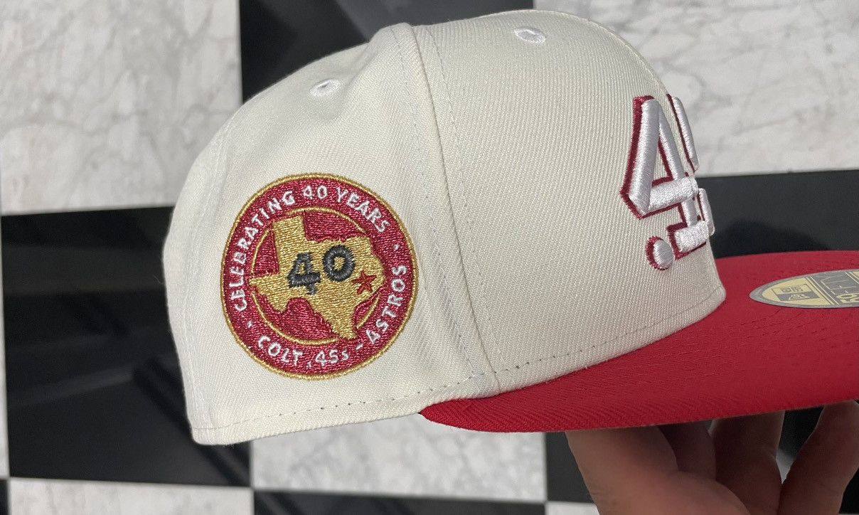 New Era 🔥Exclusive Astros Colt45s fitted size 8 also have 758& 714 Size ONE SIZE - 3 Thumbnail