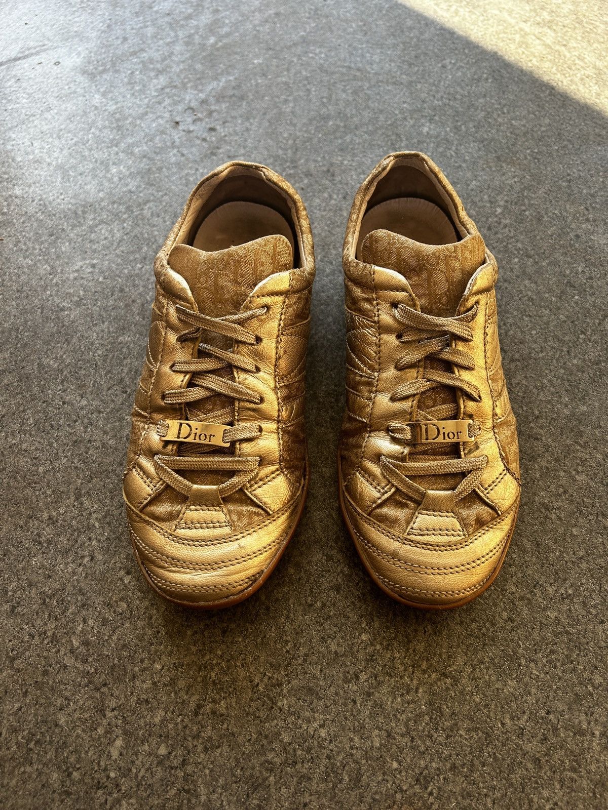 Dior 2004 Dior By John Galliano Monogram Sneakers Size US 8 / IT 38 - 1 Thumbnail