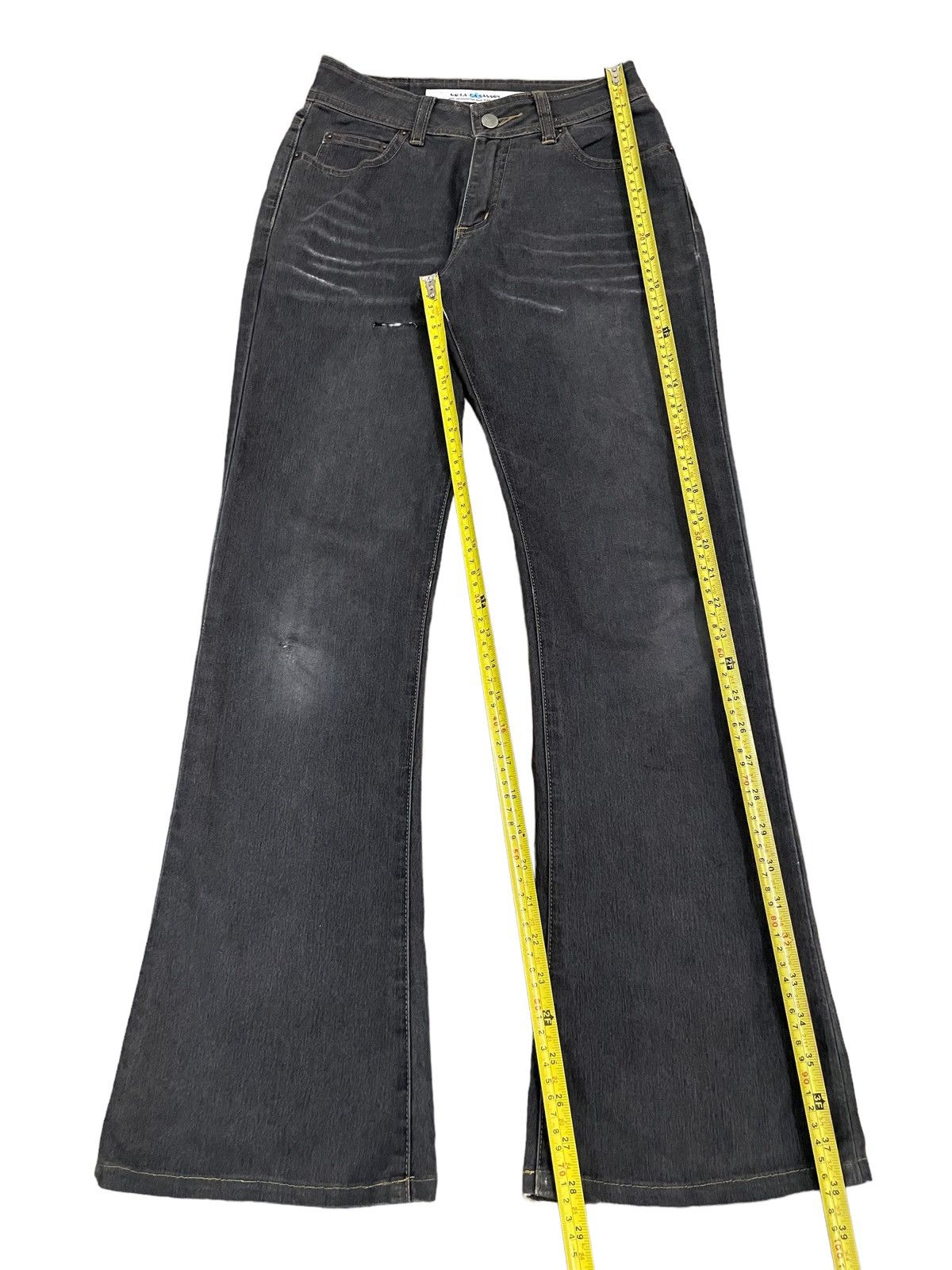 Japanese Brand Vintage Japanese Brand Ripped Style Fade Wash Bootcut Jeans Size 25" / US 0 / IT 36 - 13 Thumbnail