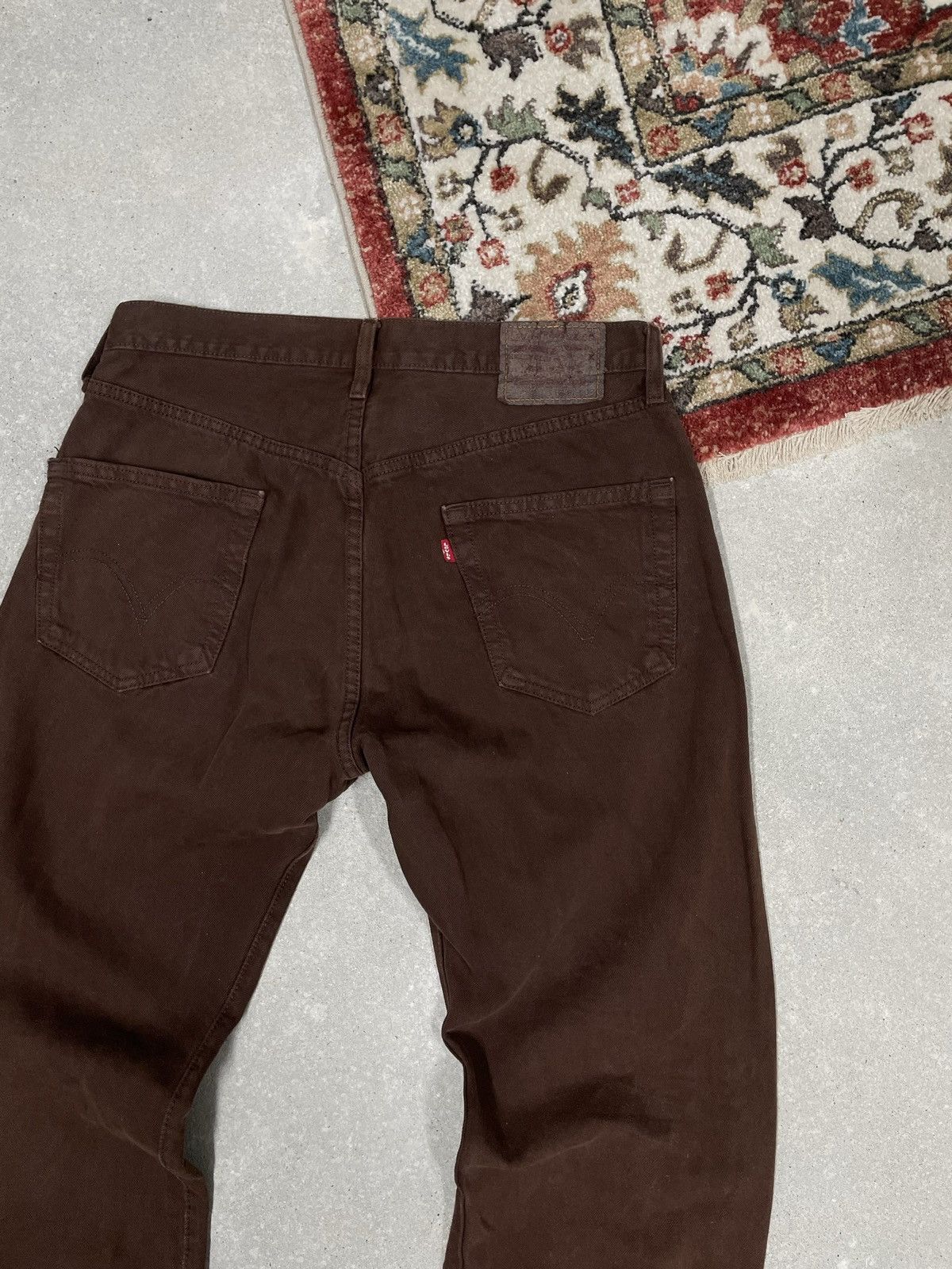 Levi's × Levi's Vintage Clothing × Vintage Crazy y2k Vintage Levi’s brown jeans buggy fit Size US 34 / EU 50 - 6 Thumbnail