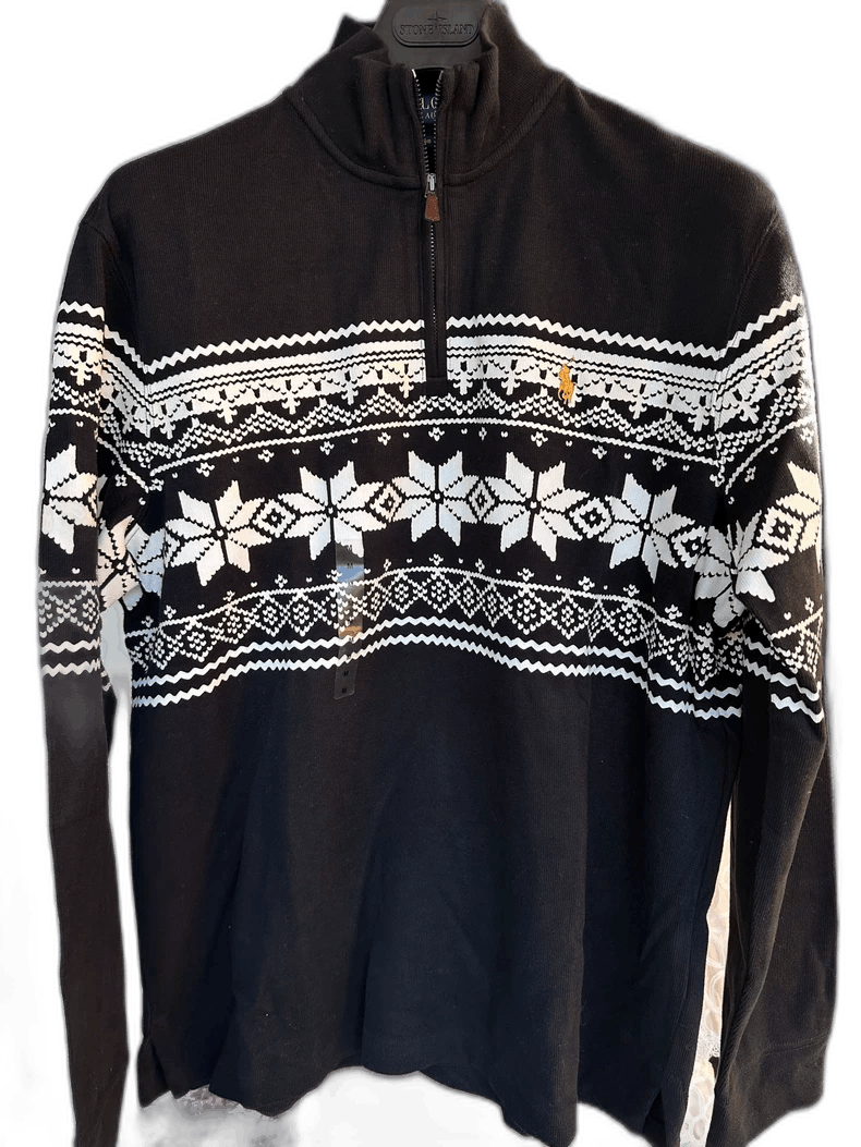 Ralph Lauren Polo Ralph Lauren Half-Zip Knit Sweater Size US M / EU 48-50 / 2 - 1 Thumbnail