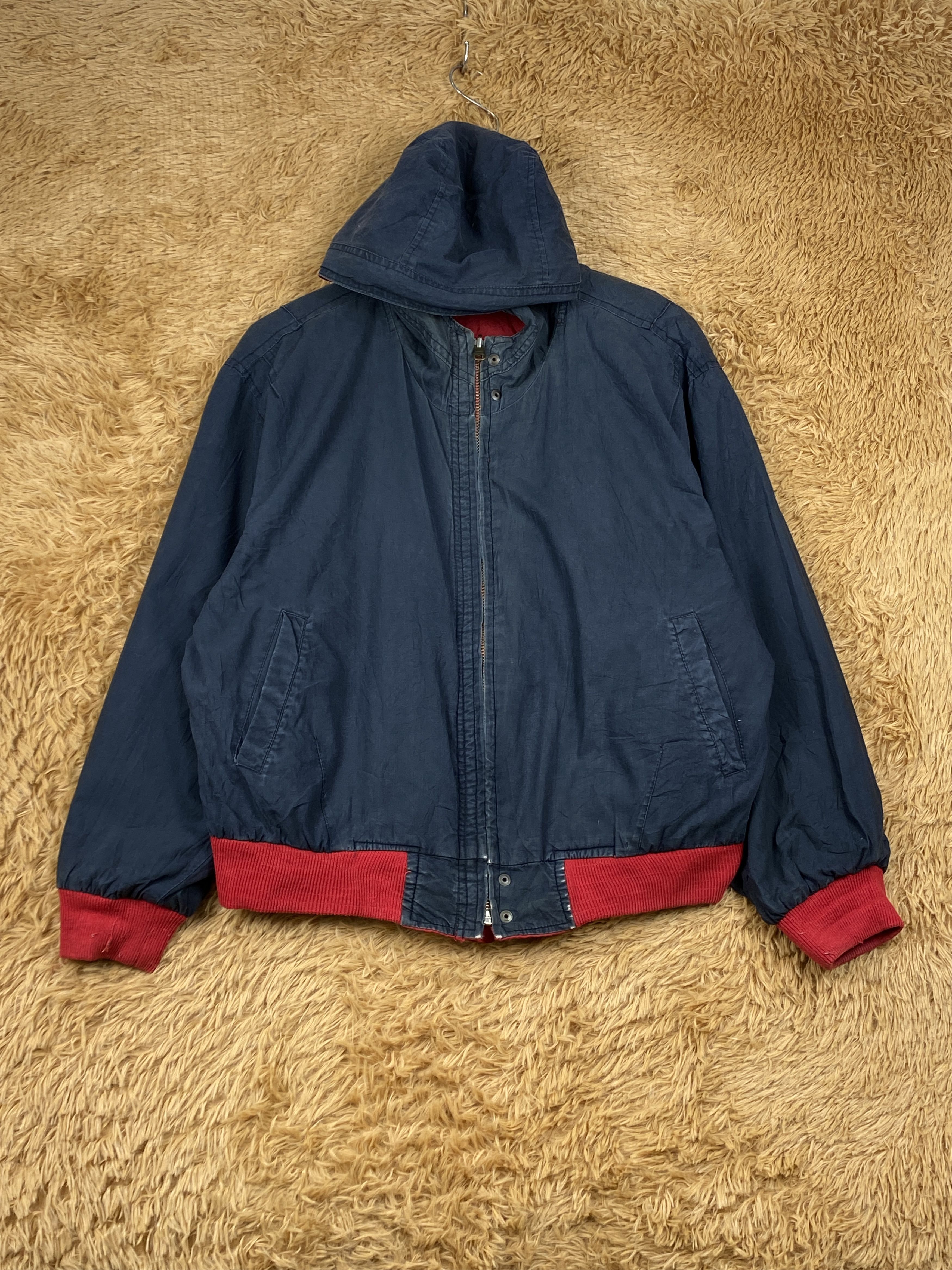 UNIONBAY Vintage Union Bay Reversible Hoodie Jacket J0571 Size US L / EU 52-54 / 3 - 7 Thumbnail