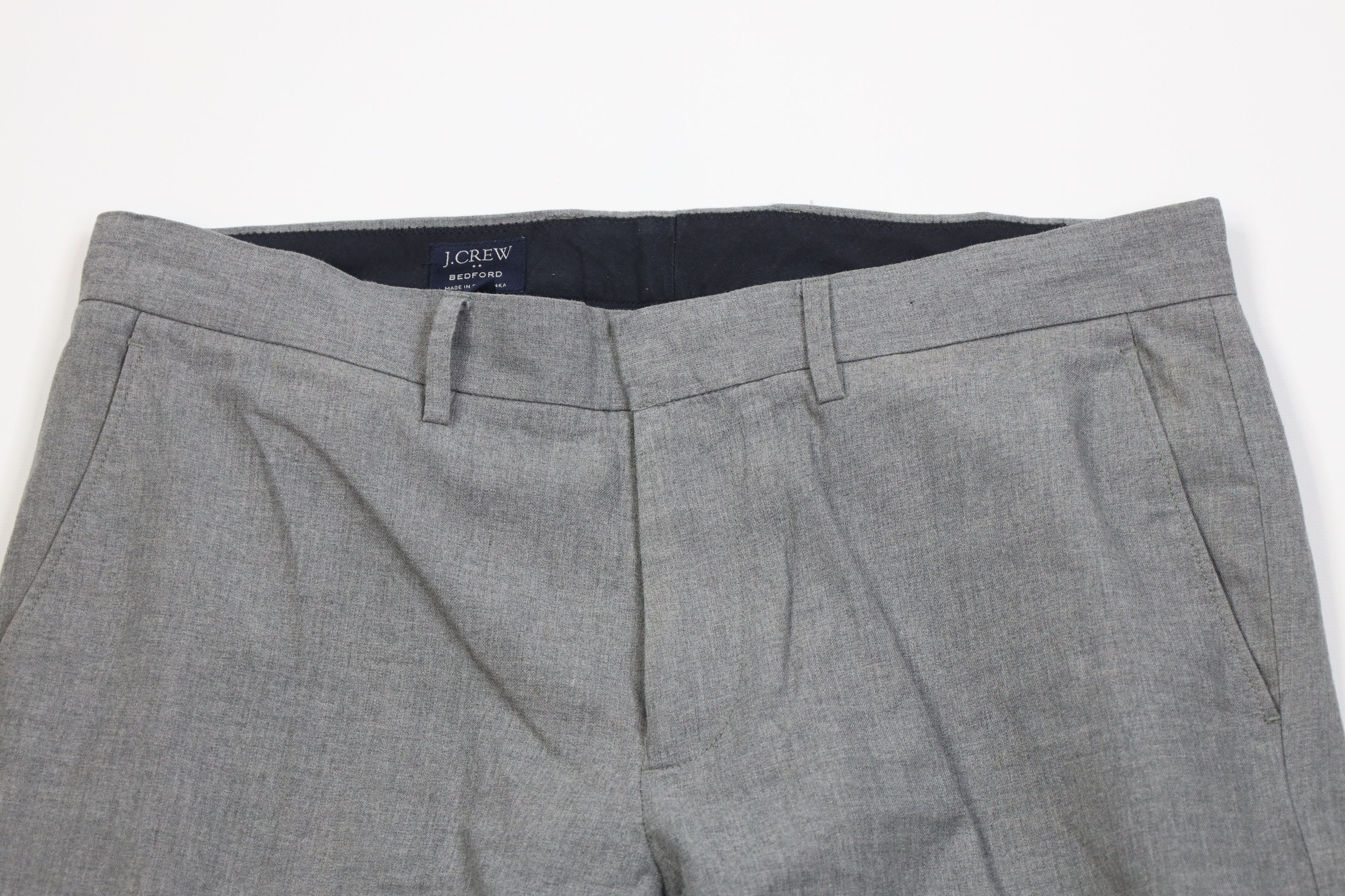 J.Crew J Crew Bedford Lightweight Cotton Straight Leg Chino Pants Size US 32 / EU 48 - 2 Thumbnail