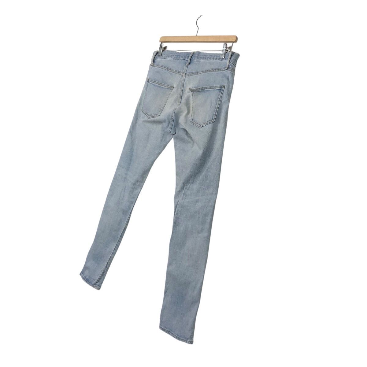 Japanese Brand SHIPS “Destroyed Knee” Slim Denim Issey Miyake Size 30" / US 8 / IT 44 - 13 Thumbnail