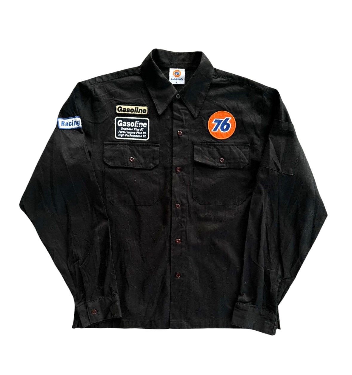 Vintage Vintage Union 76 Motor Oil Gasoline Shirt Button Size US L / EU 52-54 / 3 - 1 Thumbnail
