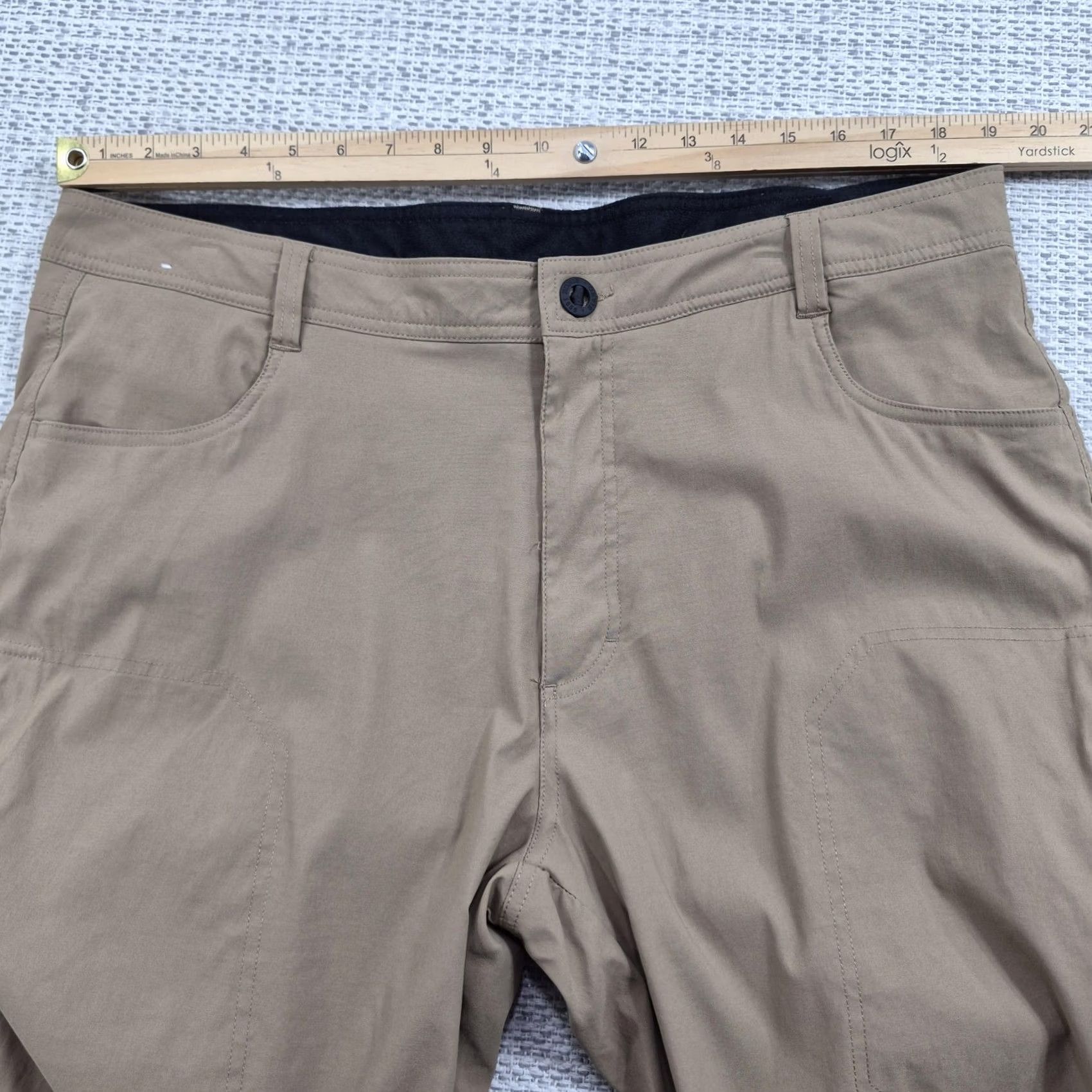 Orvis Orvis Pants Mens 40x30 Beige Fleece Lined Khaki Straight Leg Winter Outdoor Casual Workwear Travel Shirt? Size US 40 / EU 56 - 7 Thumbnail