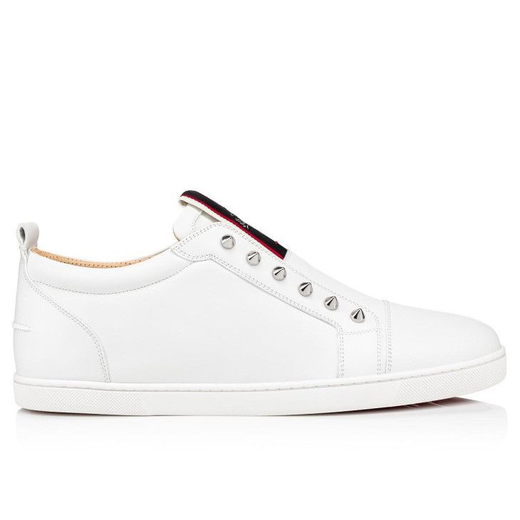 Christian Louboutin o1bcso1str1024 F A V Fique A Vontade Sneaker in White Size US 11 / EU 44 - 1 Thumbnail