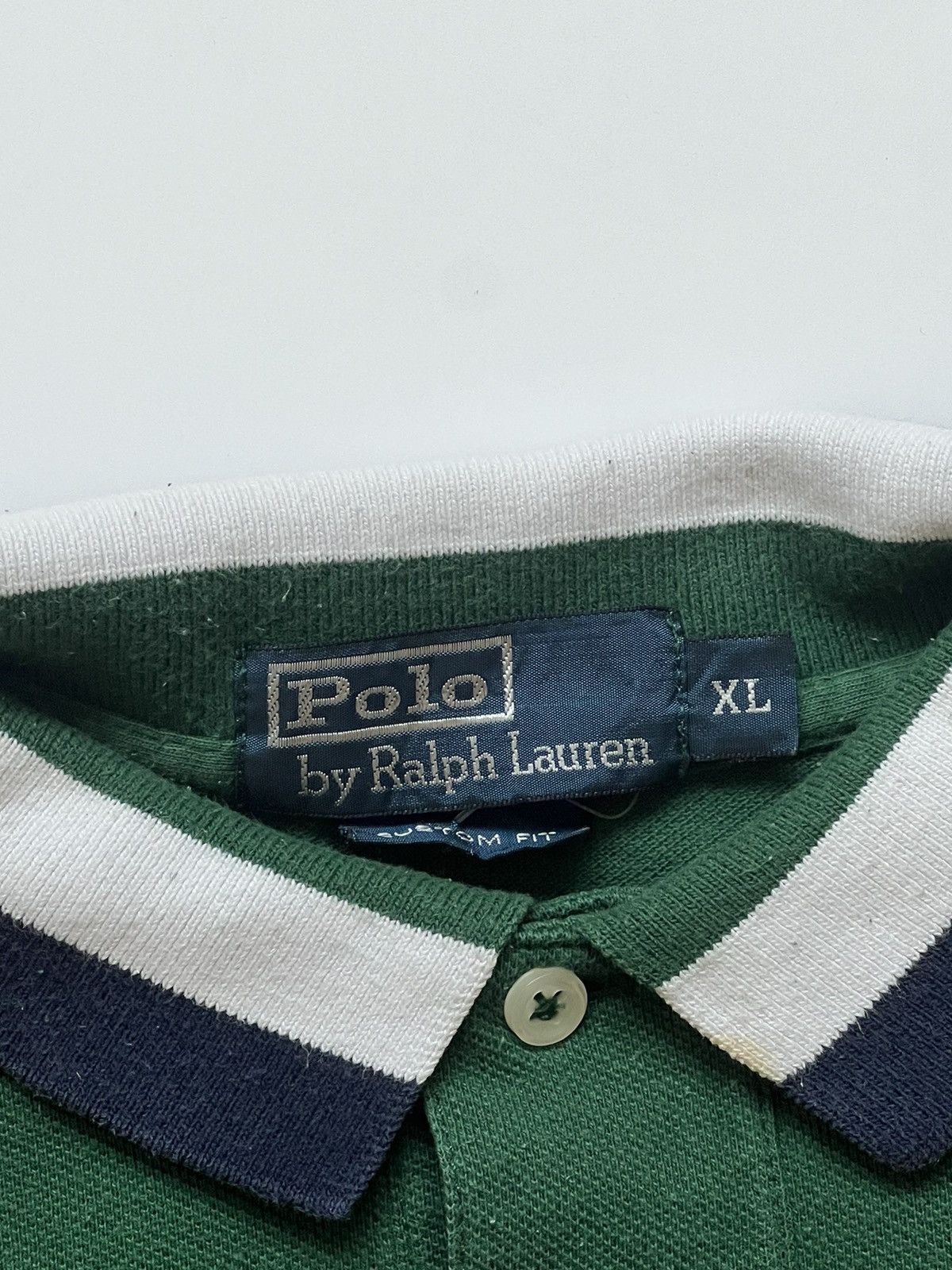Polo Ralph Lauren Polo Ralph Lauren Chief Keef Big White Pony Polos Shirt Size US XL / EU 56 / 4 - 4 Thumbnail