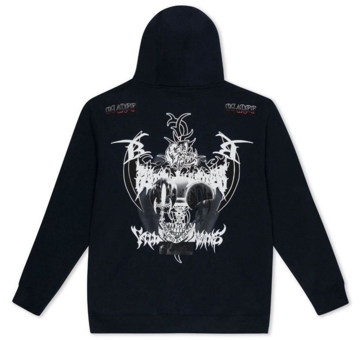 Drain Gang × Sad Boys SEE DESCRIPTION! Bladee, Cold visions Navy Anchor Hoodie Size US XL / EU 56 / 4 - 4 Thumbnail