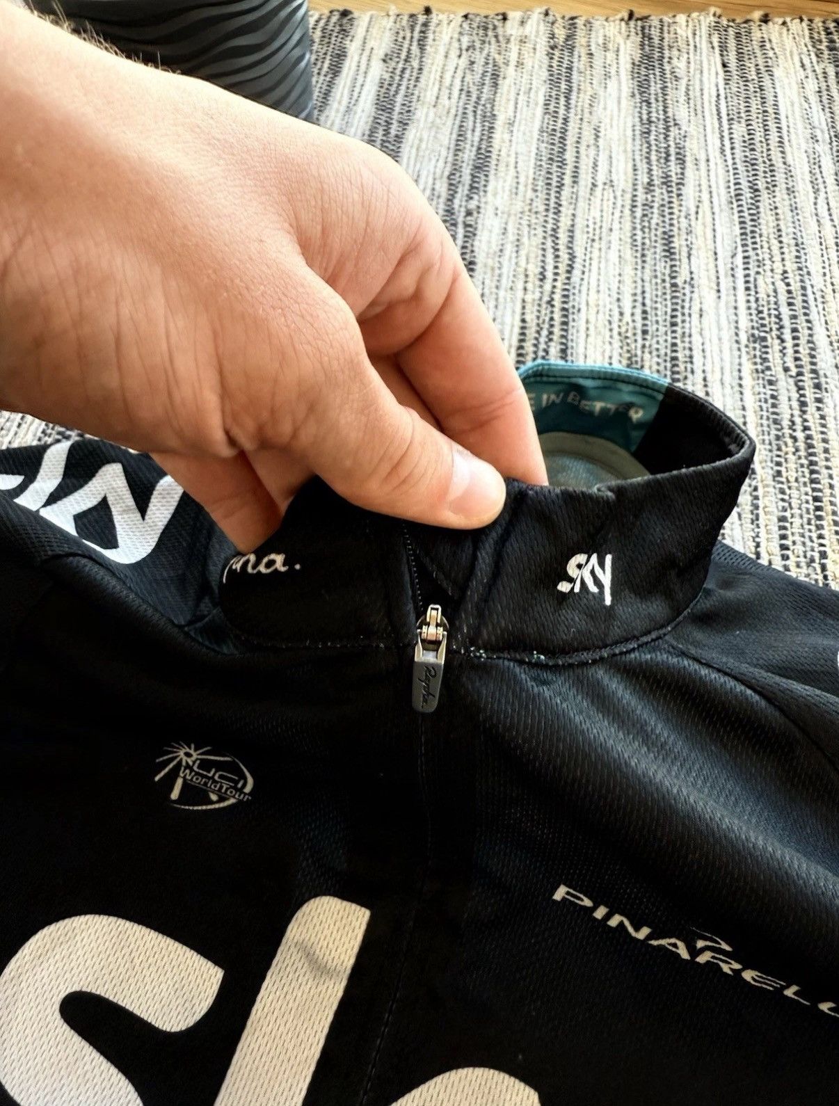 Rapha Rapha Team Sky Wiggo 2013 Mens`s Short Sleeve Jersey Rare Size US M / EU 48-50 / 2 - 9 Thumbnail