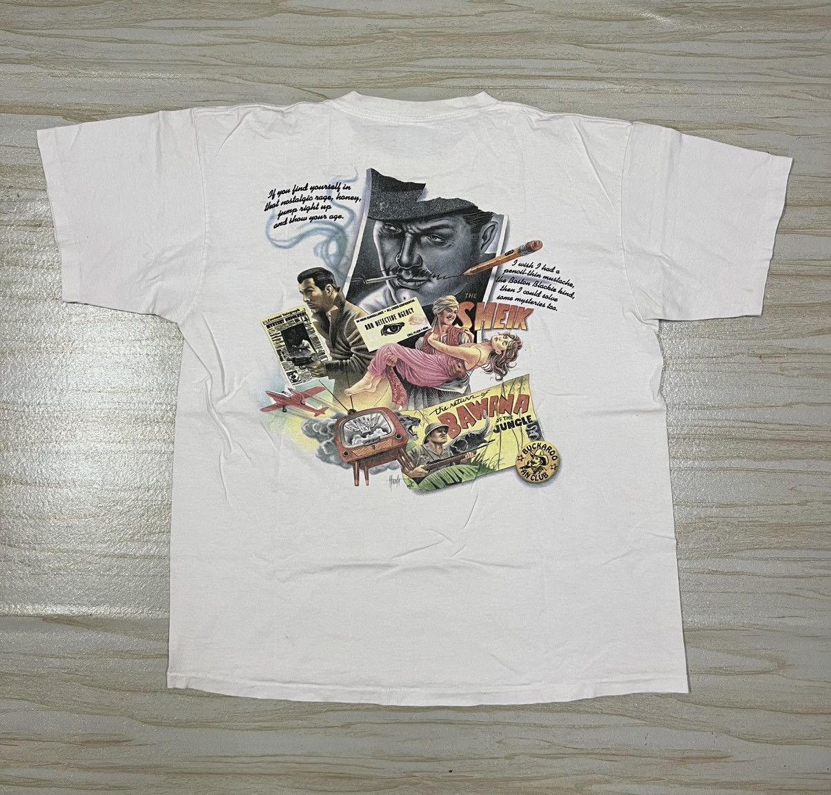 Vintage Vintage 90s Caribbean Soul The Sheik T-shirt Size US L / EU 52-54 / 3 - 4 Thumbnail