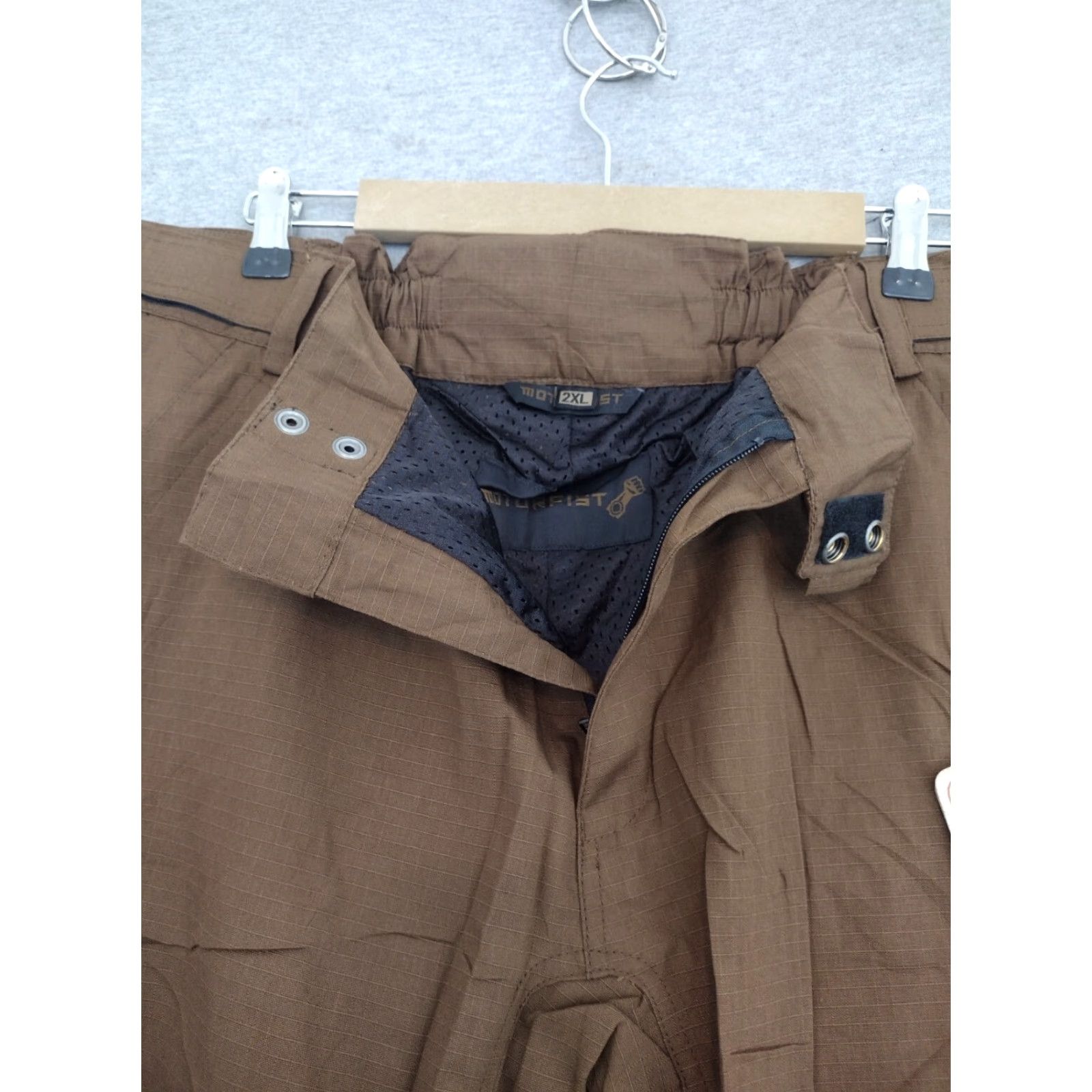 Vintage Motorfist Pilot Pants Mens 2XL Brown Pants 40-42 With Pockets 20881-7640 Size US 39 - 7 Thumbnail