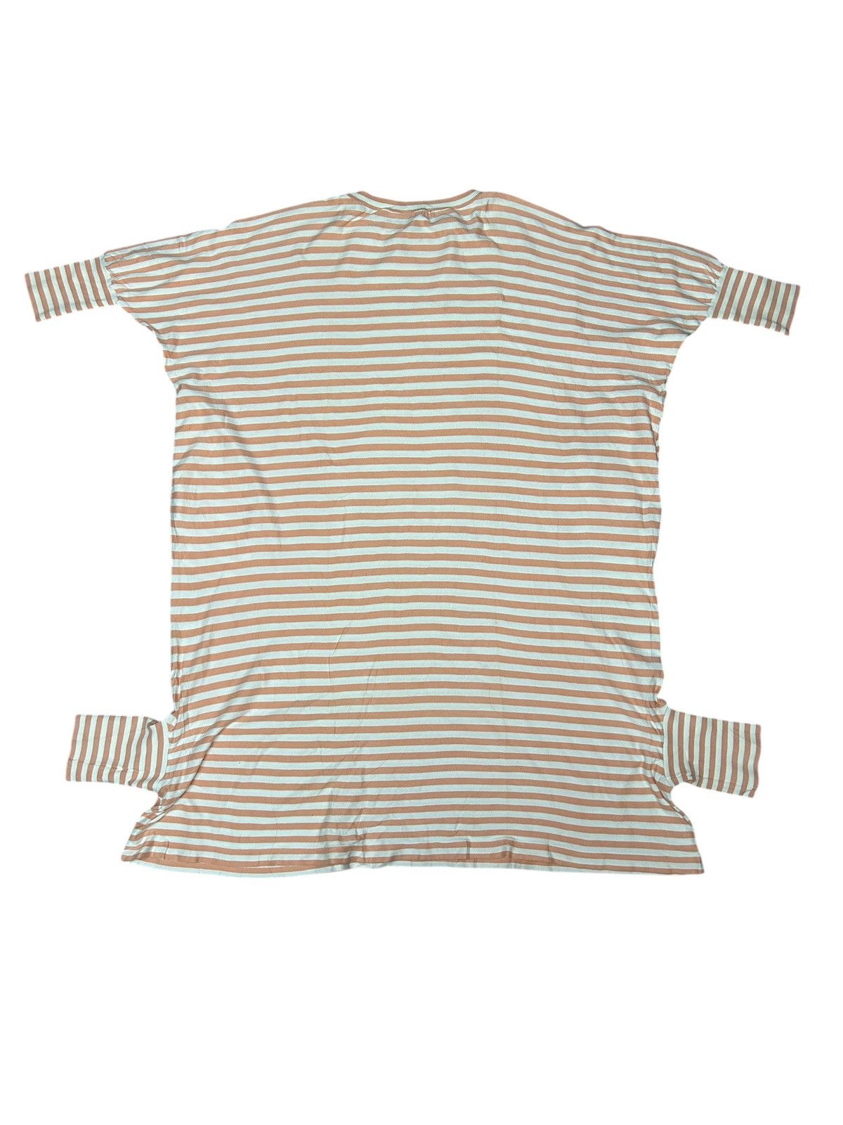 Issey Miyake S/S 86 Cuffed Stripe Dress Size M / US 6-8 / IT 42-44 - 8 Thumbnail