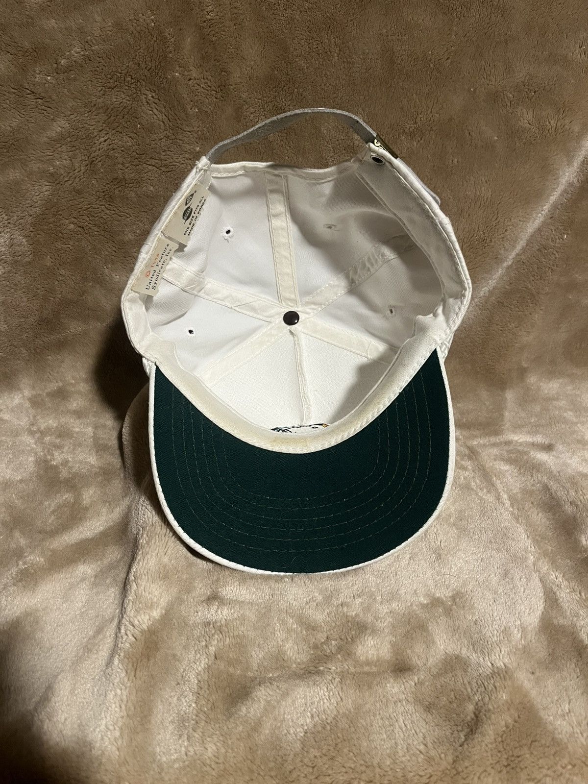 Peanuts 90s Snoopy Top Pop Grandpa Trucker Embroidered SnapBack hat Size ONE SIZE - 5 Thumbnail
