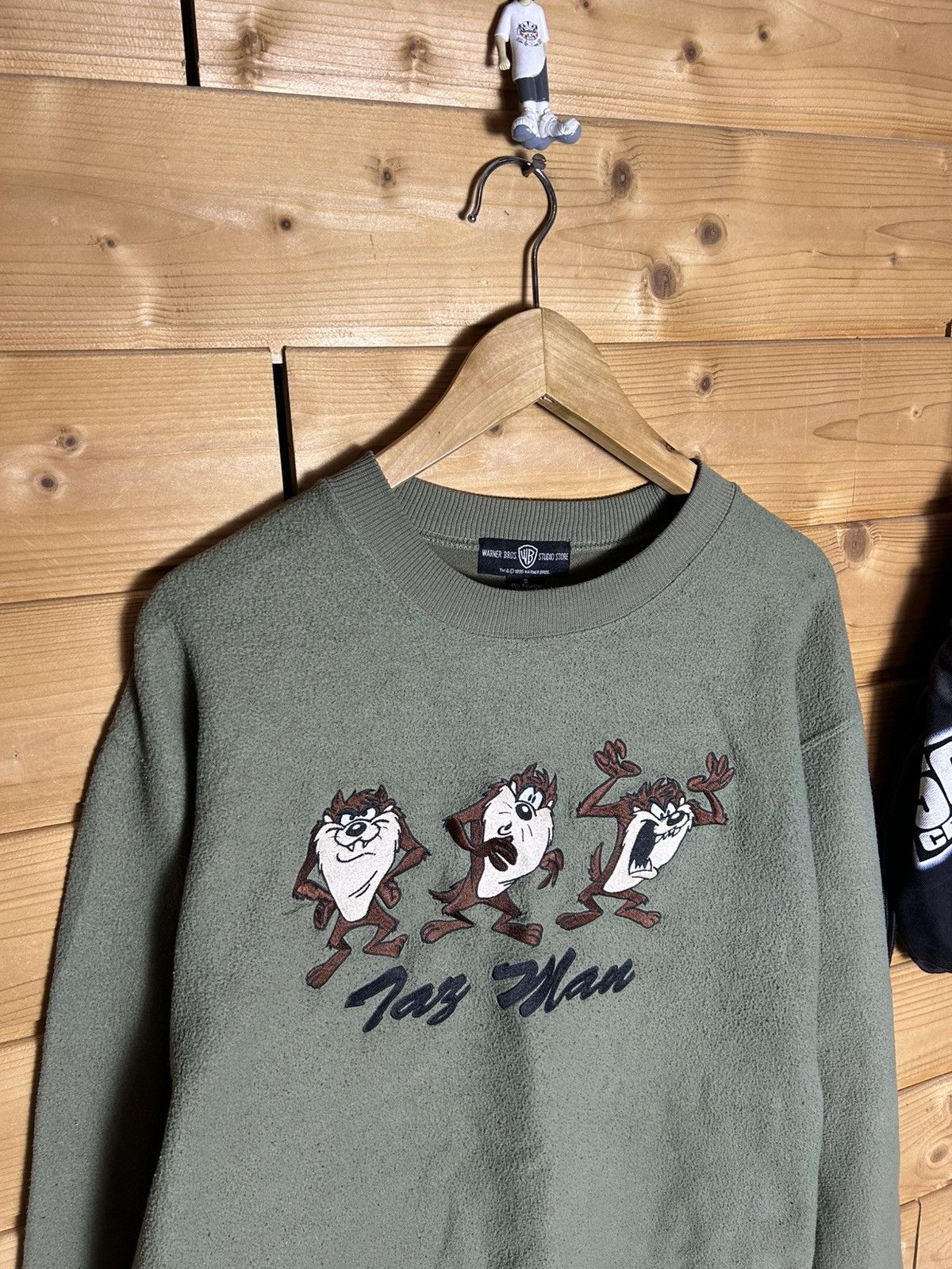 Warner Bros Vintage 1995 Warner Bros Taz sweater Size US S / EU 44-46 / 1 - 1 Thumbnail