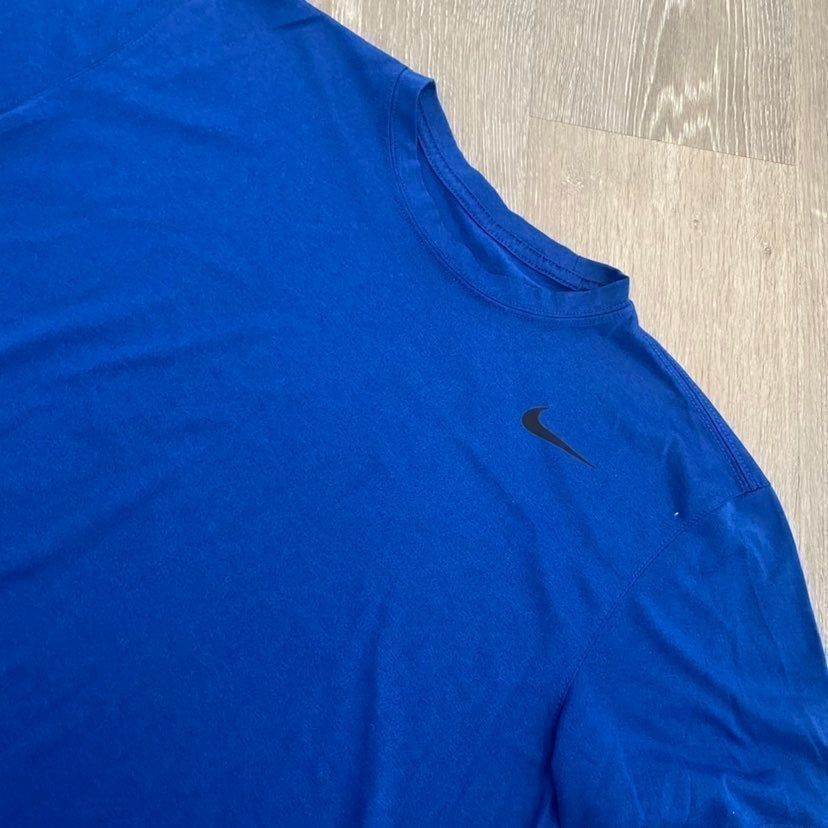 Nike Nike Blue Athletic Workout Tee Men Large Bin H-20 Size US L / EU 52-54 / 3 - 2 Thumbnail