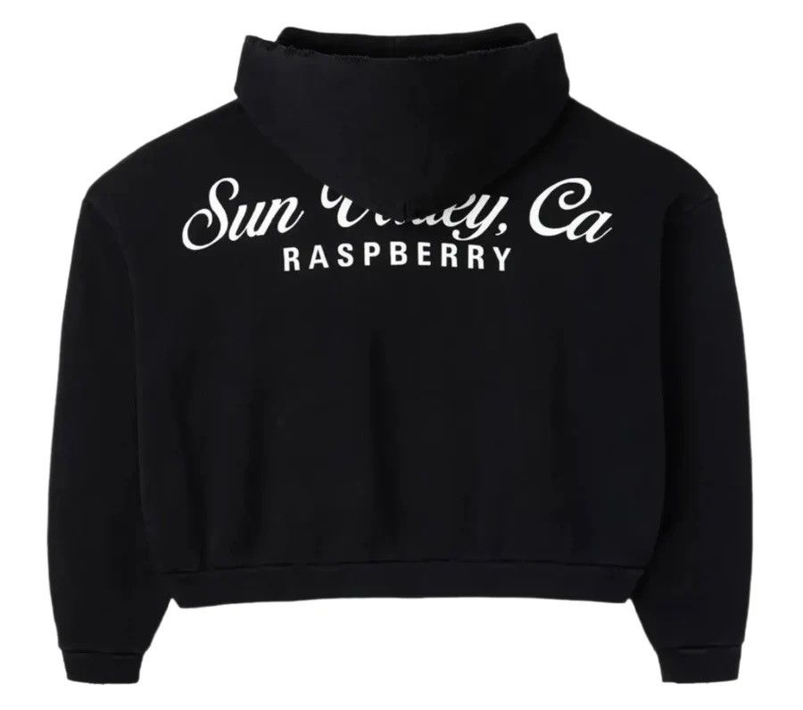 The GV Gallery GV GALLERY RASPBERRY HILLS 'SUN VALLEY' BLACK ZIP UP HOODIE Size US M / EU 48-50 / 2 - 2 Thumbnail