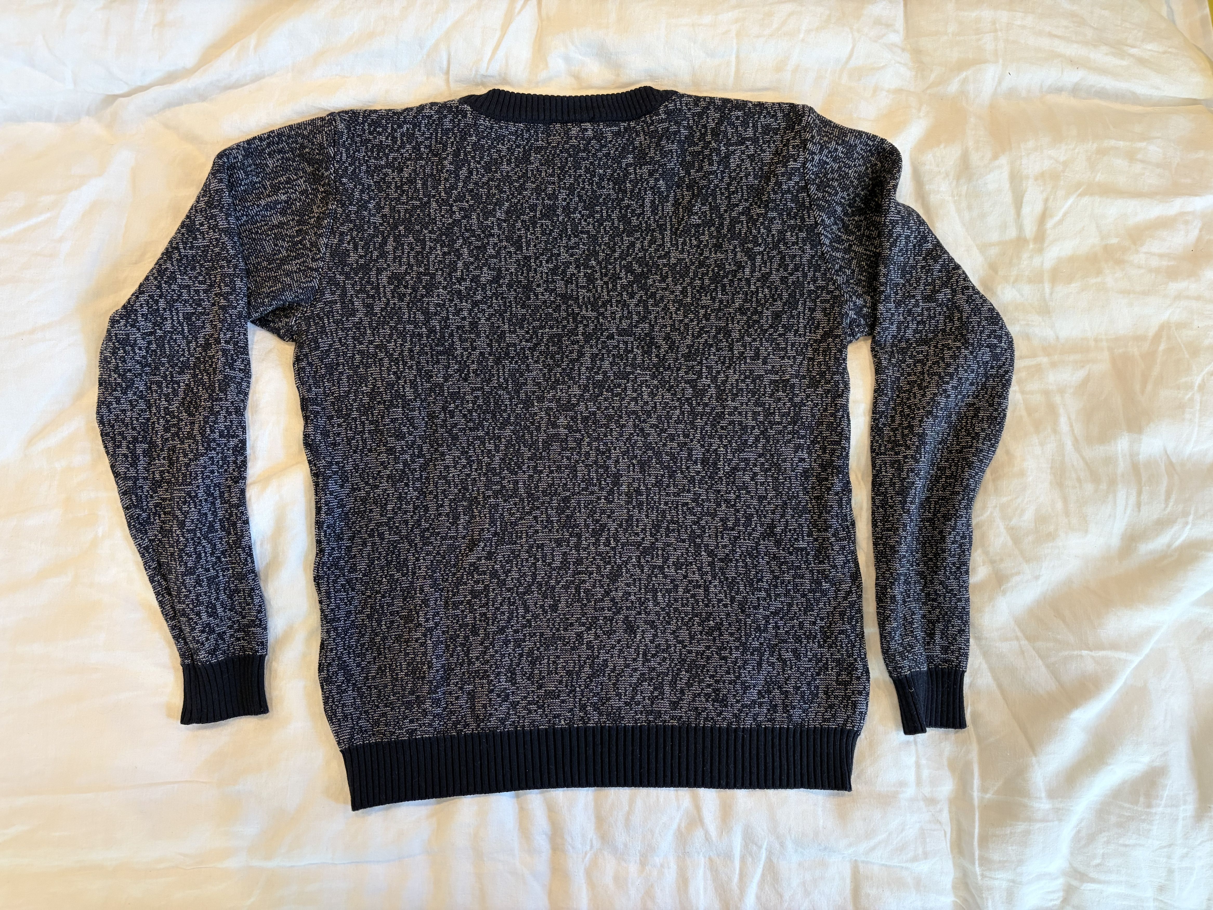 S.N.S. Herning S.N.S. Herning 100% Merino Wool - Blue Melange - XL Size US XL / EU 56 / 4 - 3 Thumbnail