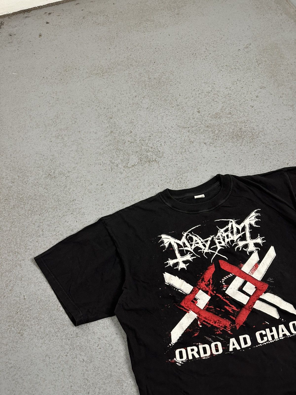 Band Tees Mayhem Ordo Ad Chaos Rock T-Shirt Size US XXL / EU 58 / 5 - 3 Thumbnail