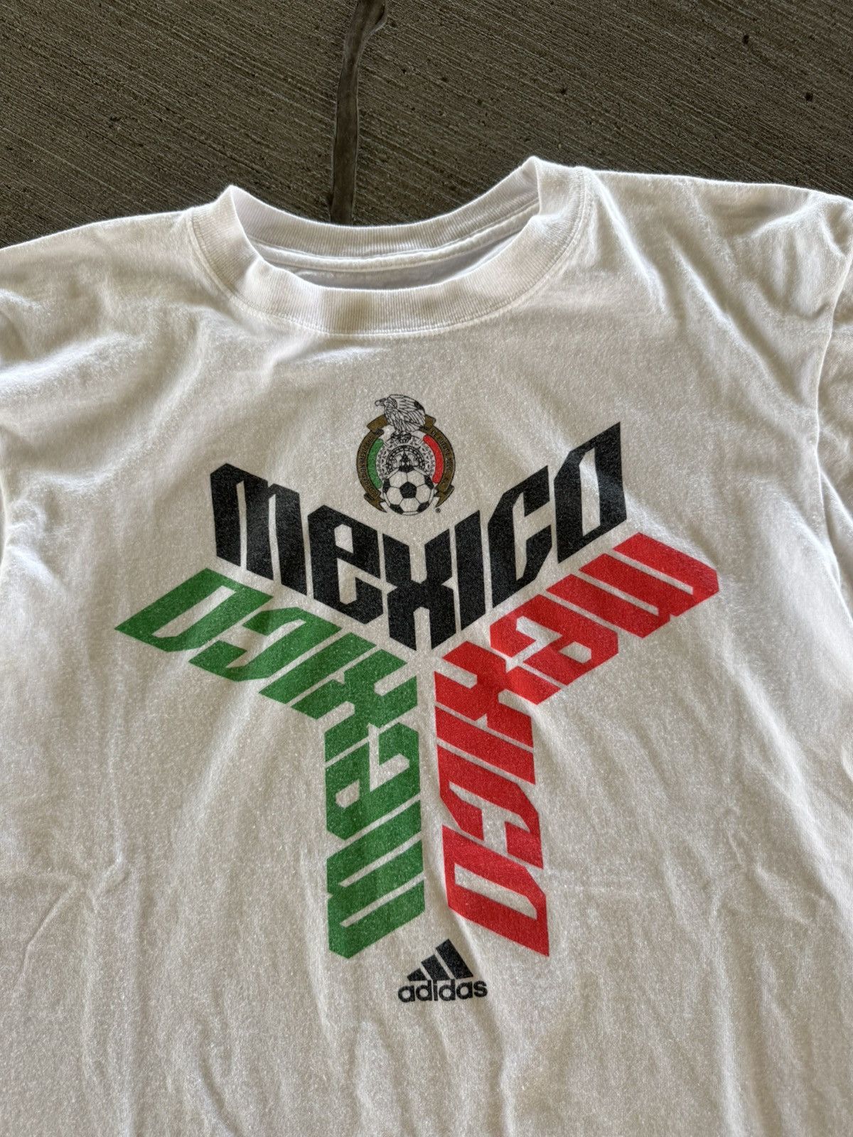 Adidas Crazy Vintage Mexico National Team Soccer Adidas Shirt Y2K Size US L / EU 52-54 / 3 - 2 Thumbnail