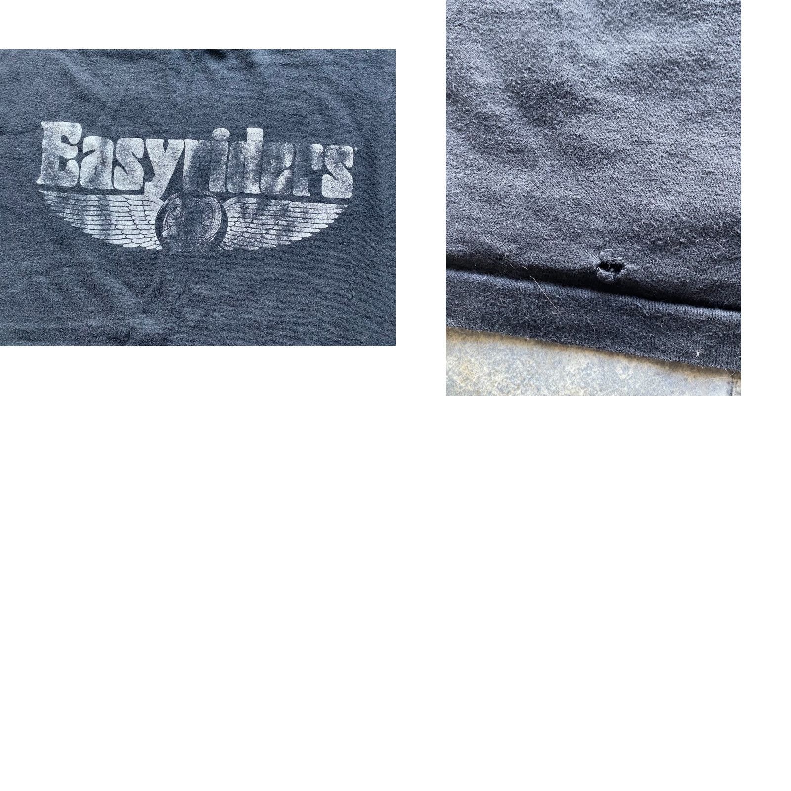 Hanes VINTAGE Hanes T-Shirt Motorcycle Rendezvous XL Black Men Sleeveless Cut Off Easy Riders Single Stitch Size US XL / EU 56 / 4 - 9 Thumbnail