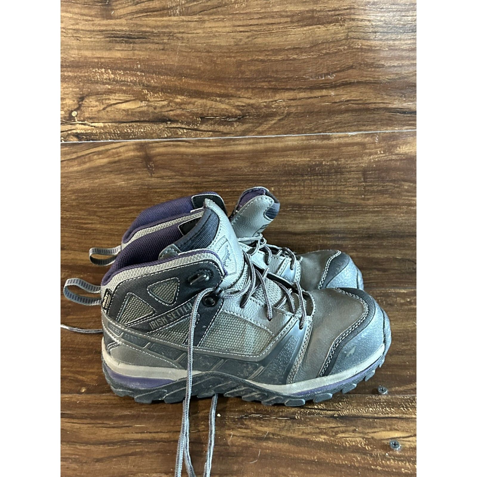 Vintage **Purple Red Wing Irish Setter Women Rockford Hiker Boots Size 6** User: **Red Wing Irish Setter Women Rockford Hiker Boots Size 6** Purple Size US 6 / IT 36 - 4 Thumbnail