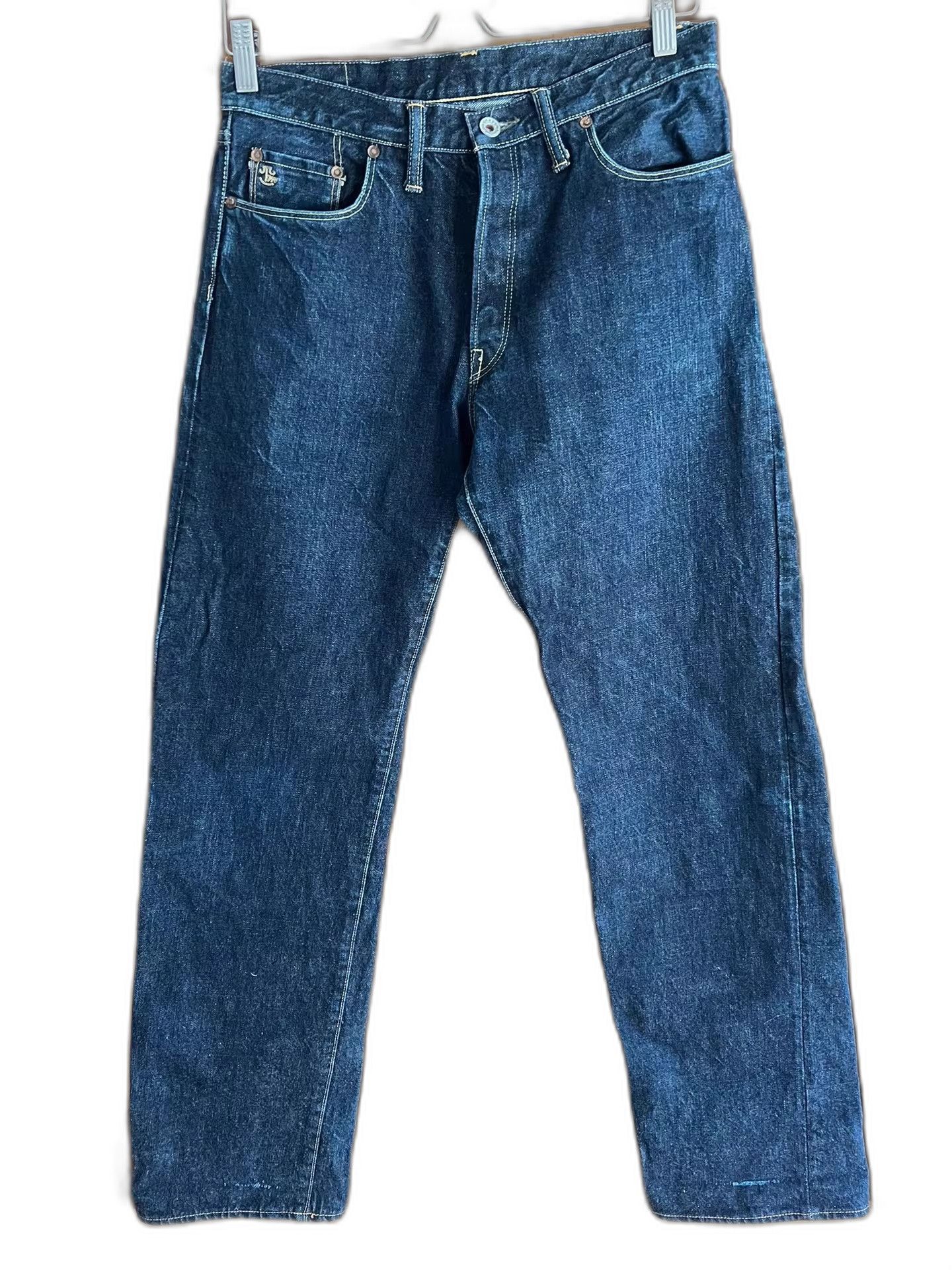 TOYS McCOY Toys McCoy 14oz Vintage Red Ear Jeans Size US 31 - 1 Thumbnail